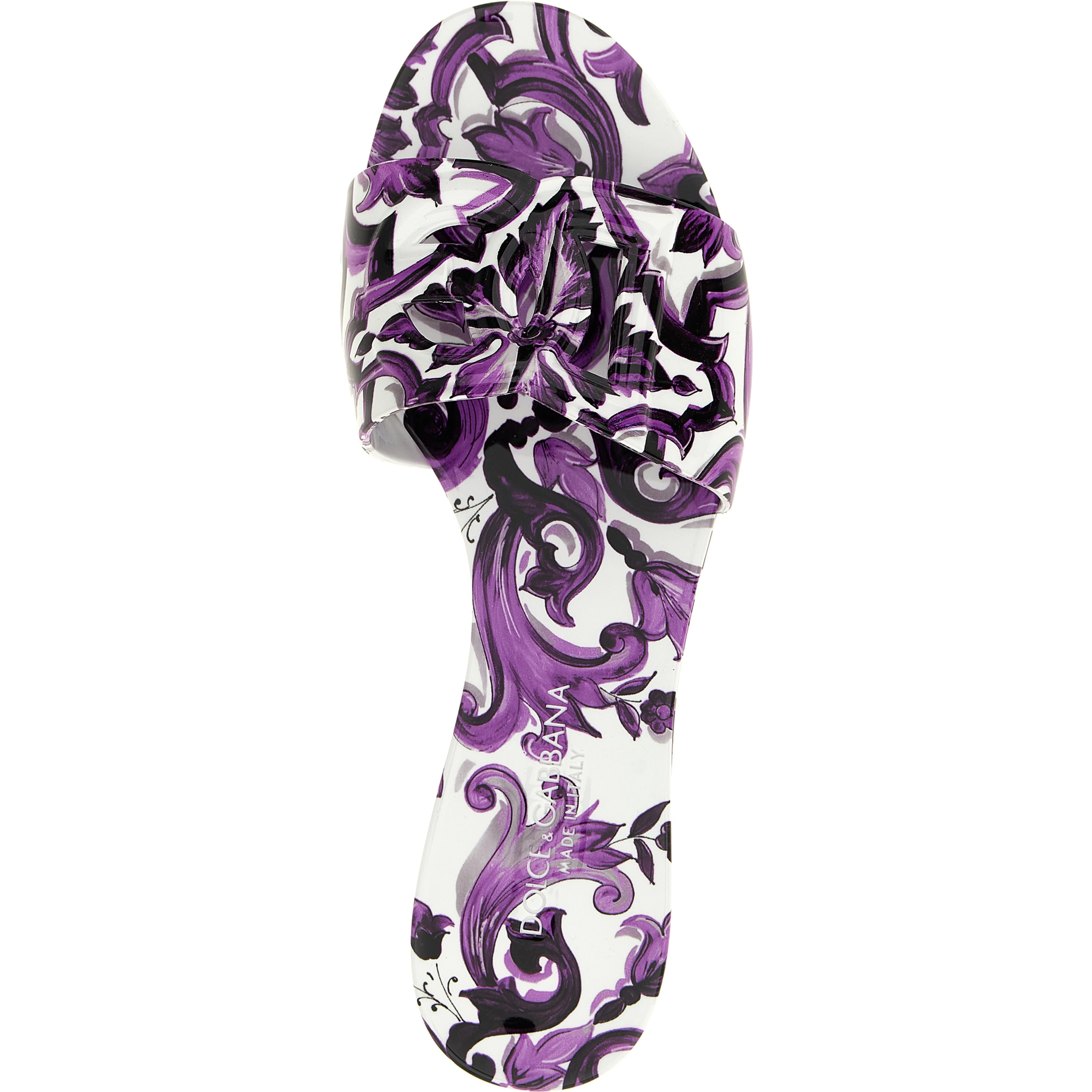 Purple Plastic Slides