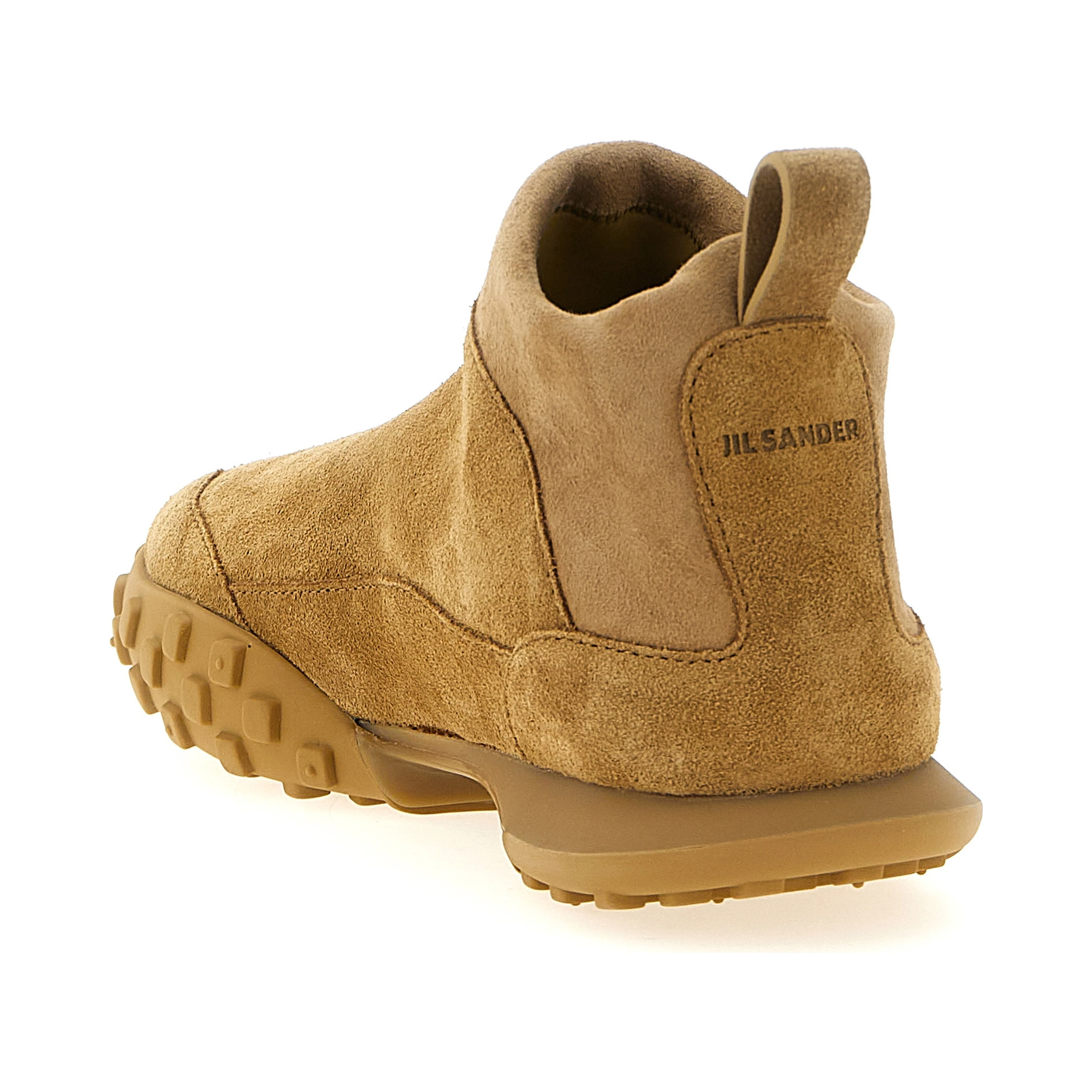 Beige Calfskin Sneakers