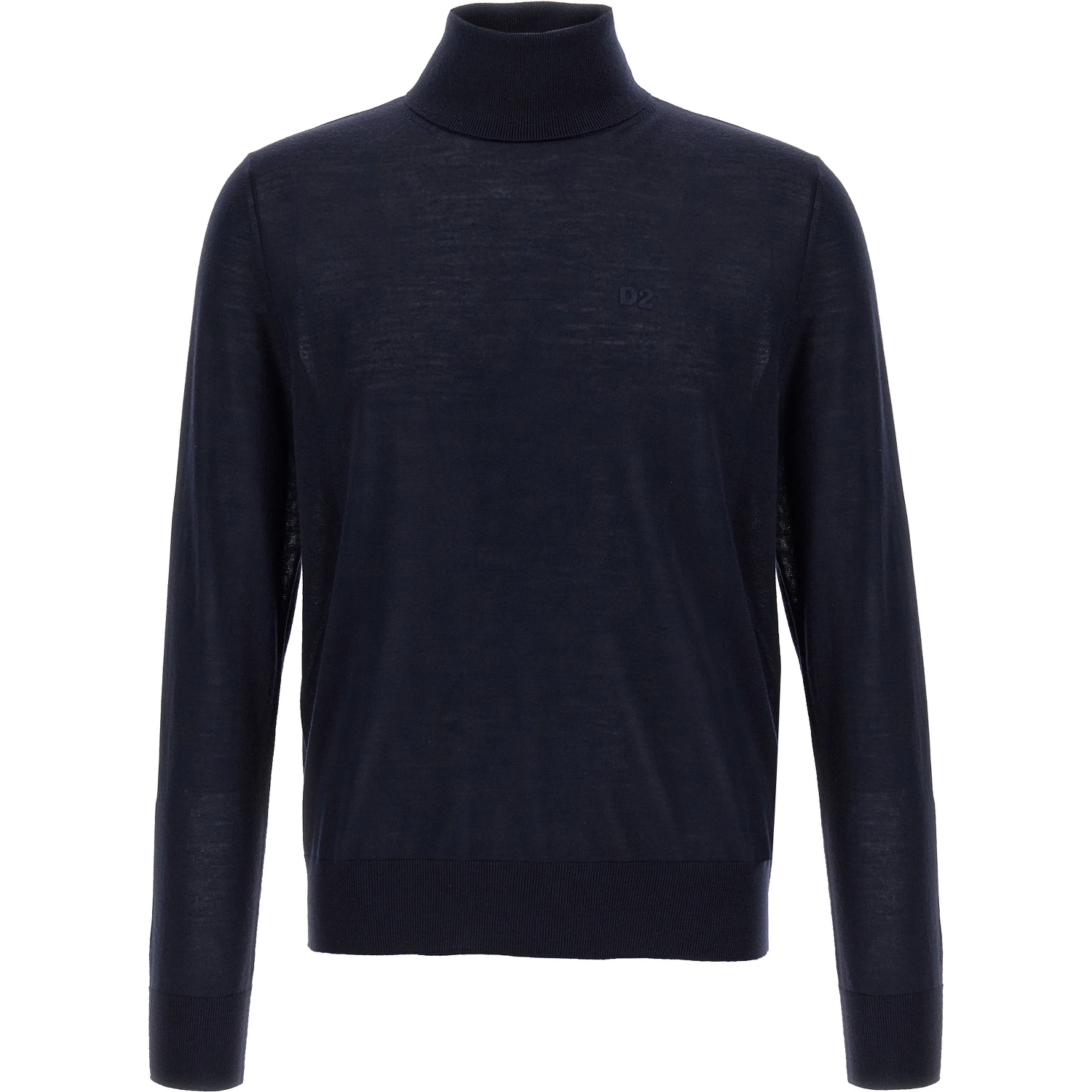 Blue Virgin Wool Cardigan