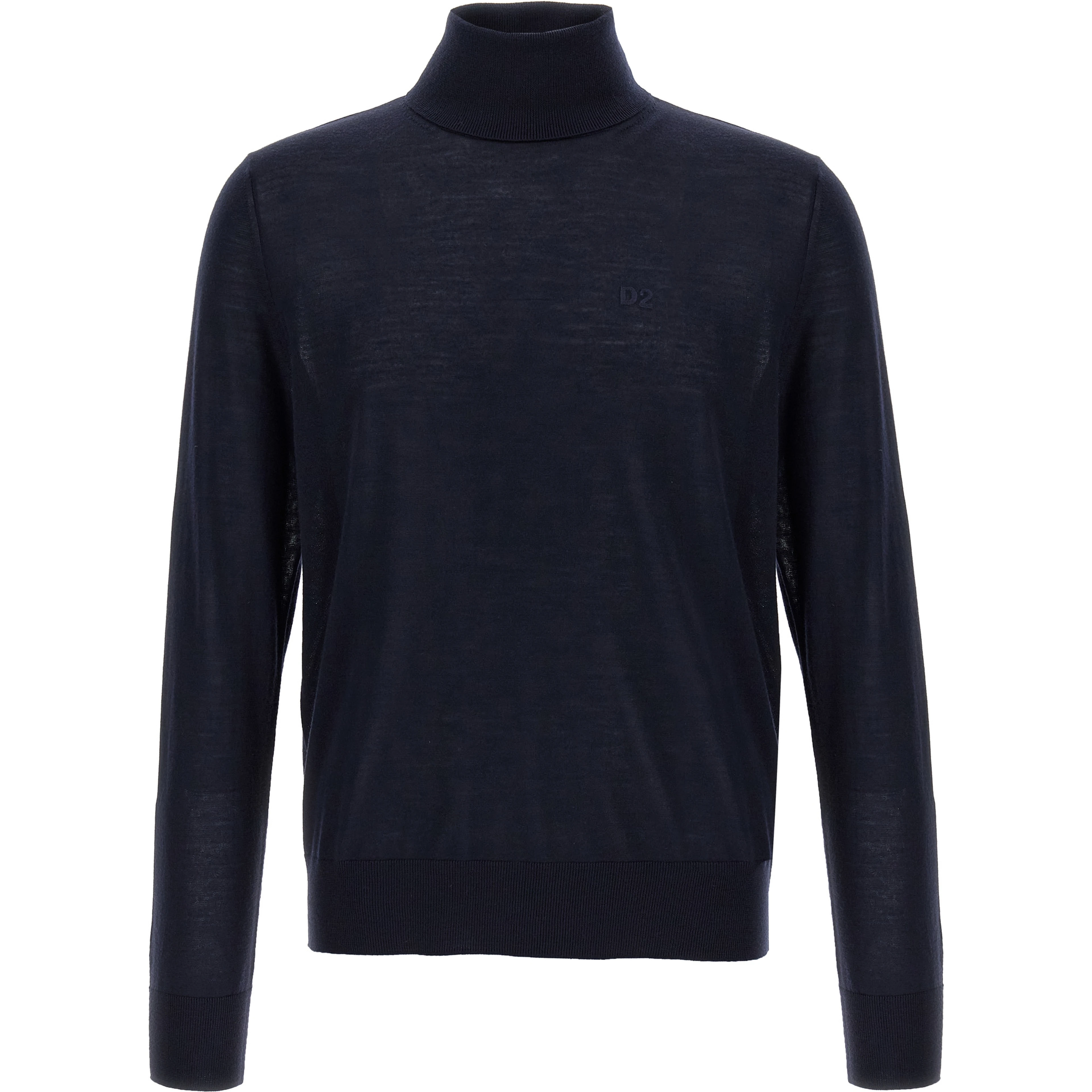 Blue Virgin Wool Cardigan
