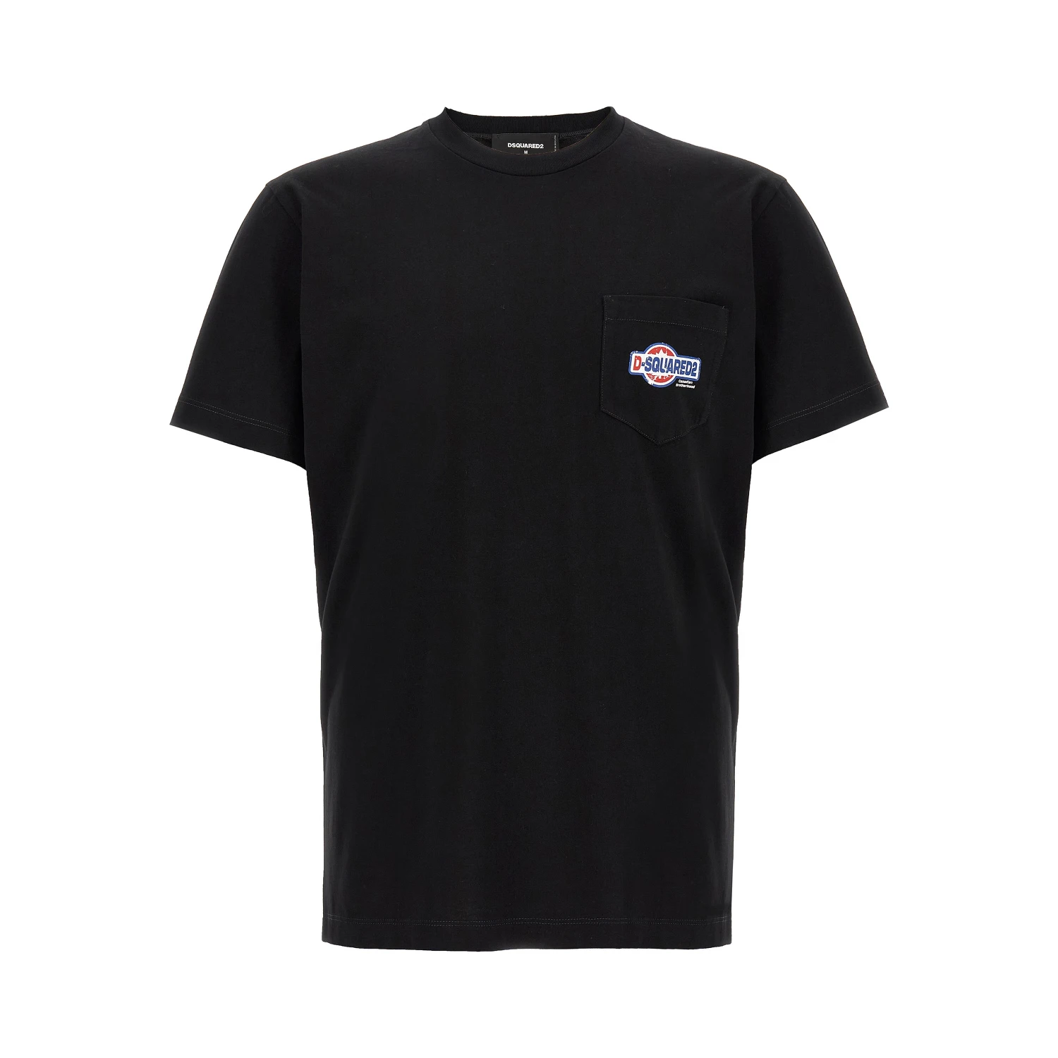 Black Cotton T-Shirt