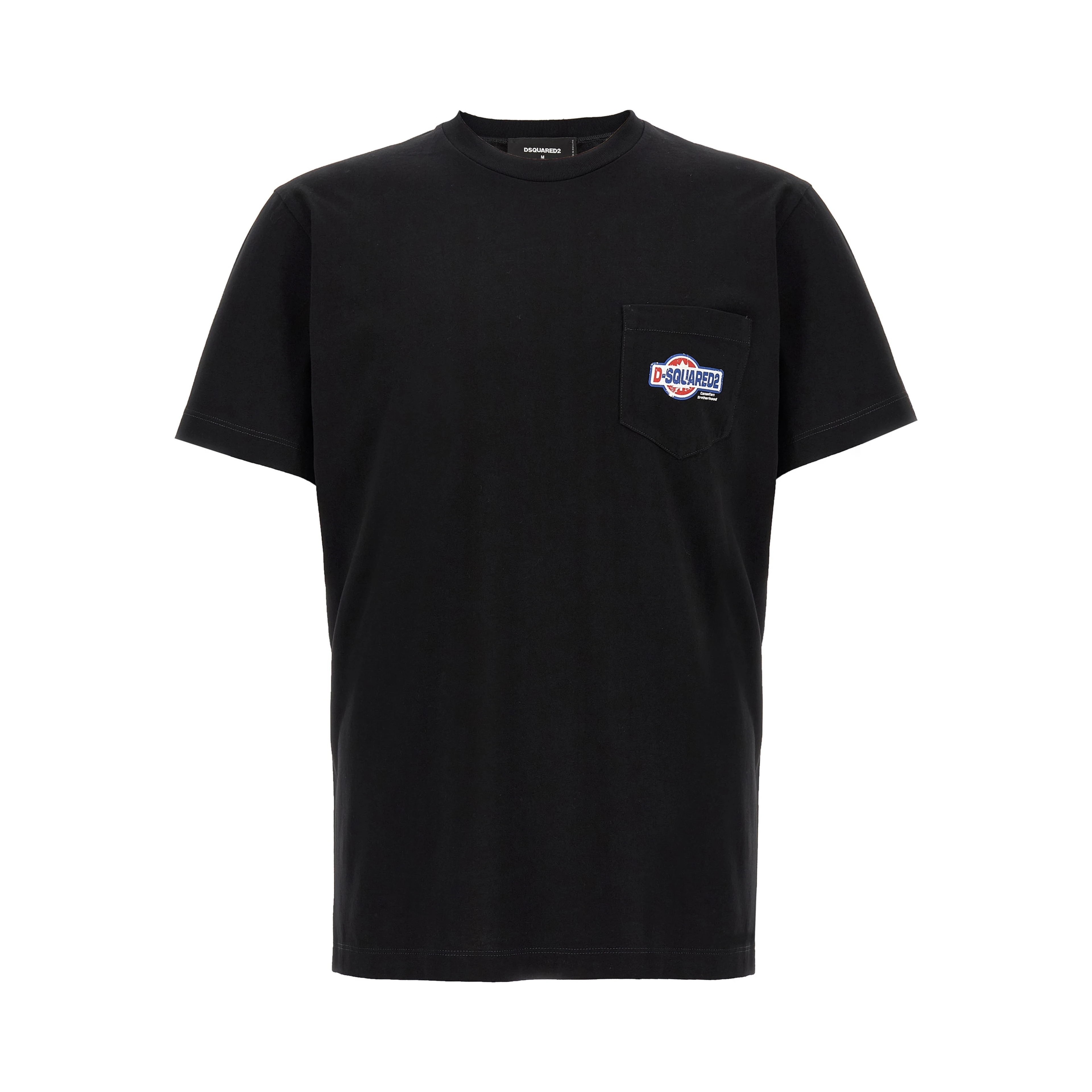 Black Cotton T-Shirt