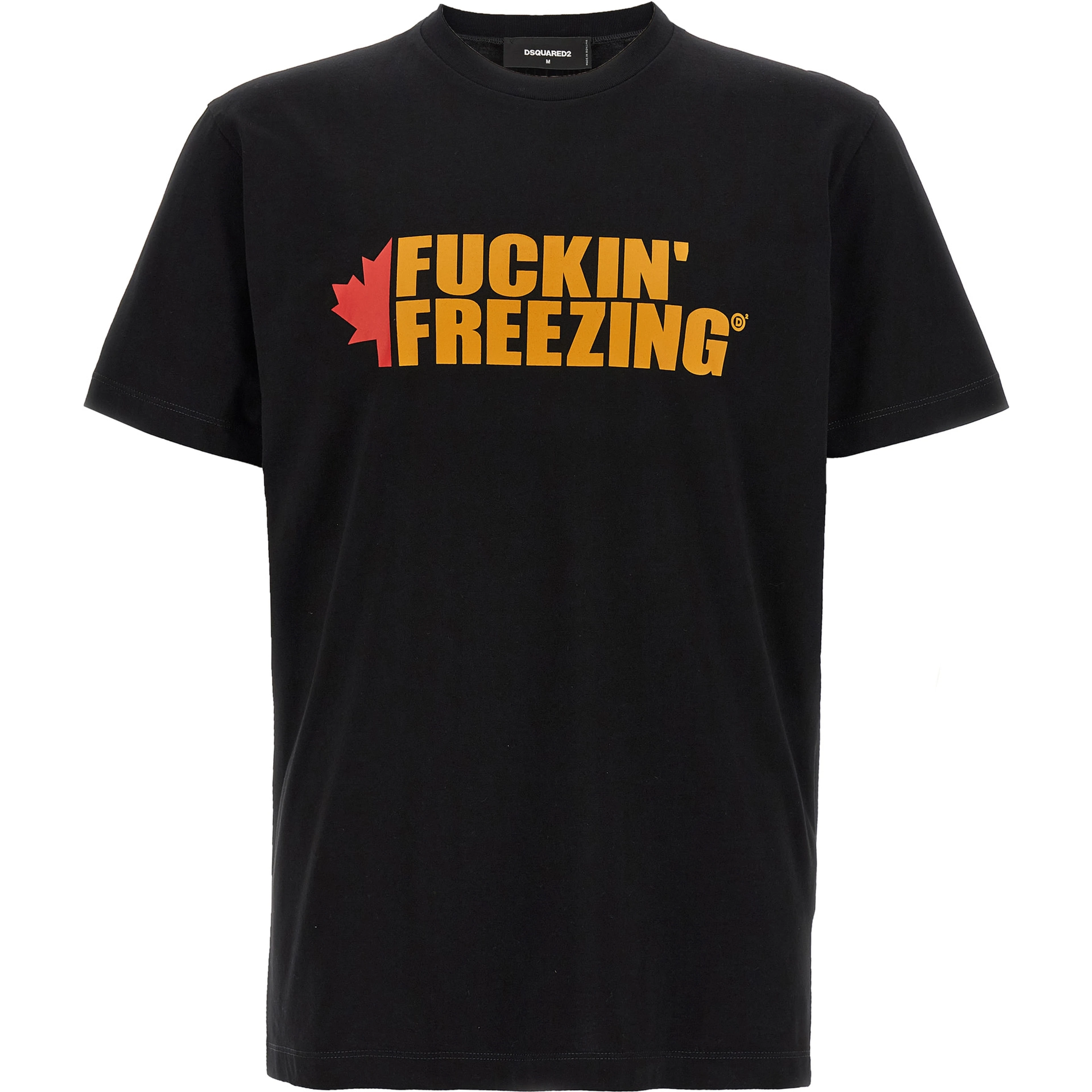 Black Cotton T-Shirt