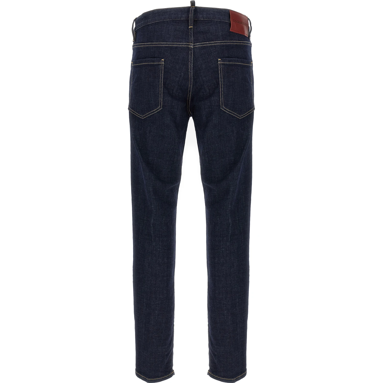 Blue Cotton Slim Fit Jeans