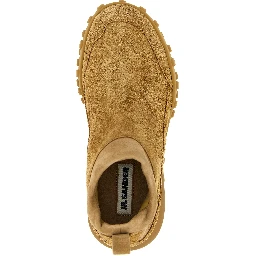 Beige Calfskin Sneakers