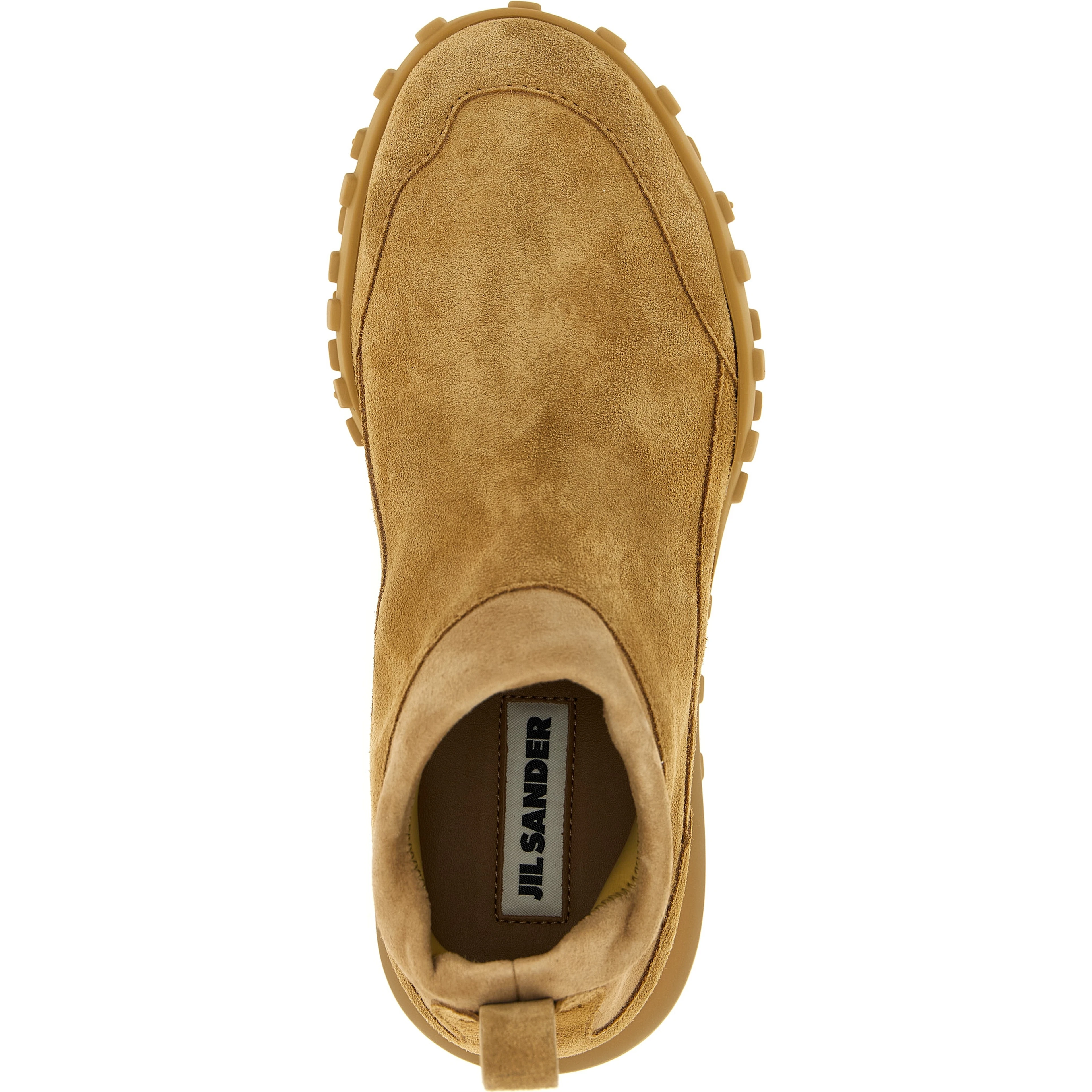 Beige Calfskin Sneakers