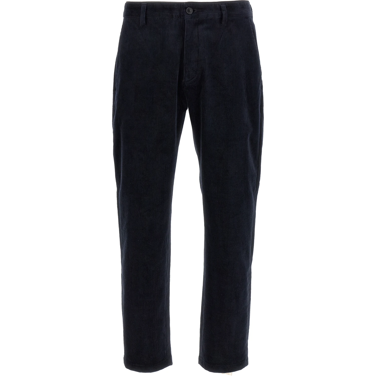 Blue Cotton Chino Pants