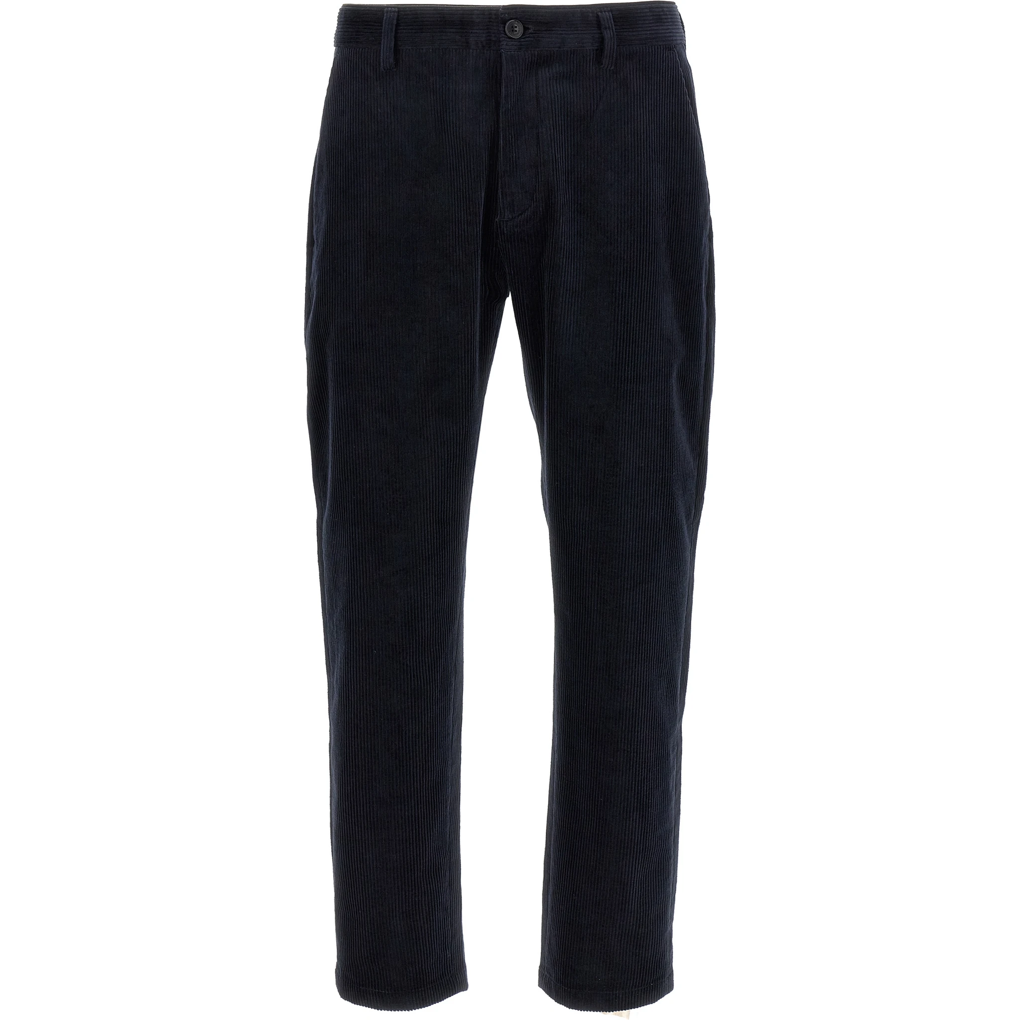 Blue Cotton Chino Pants