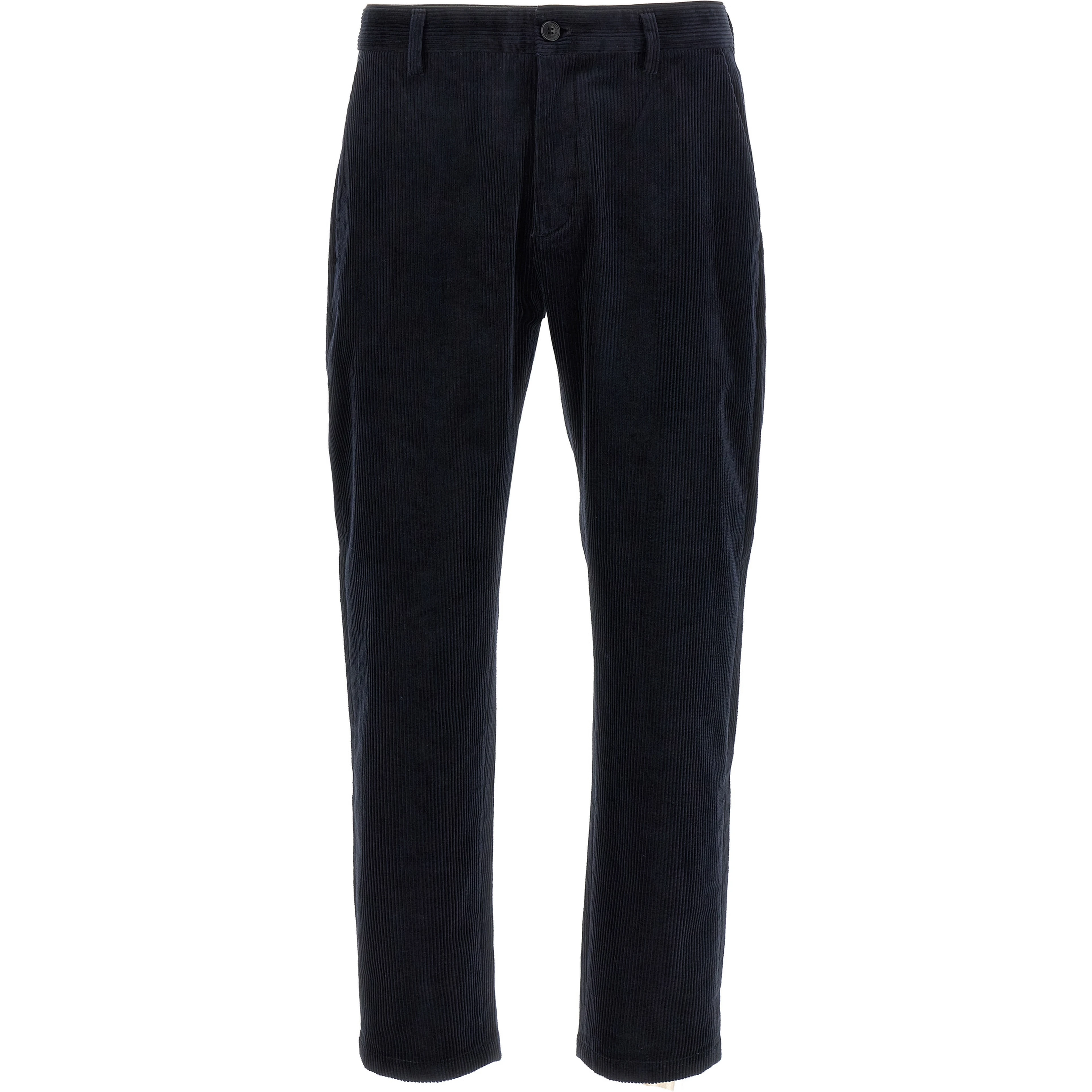 Blue Cotton Chino Pants