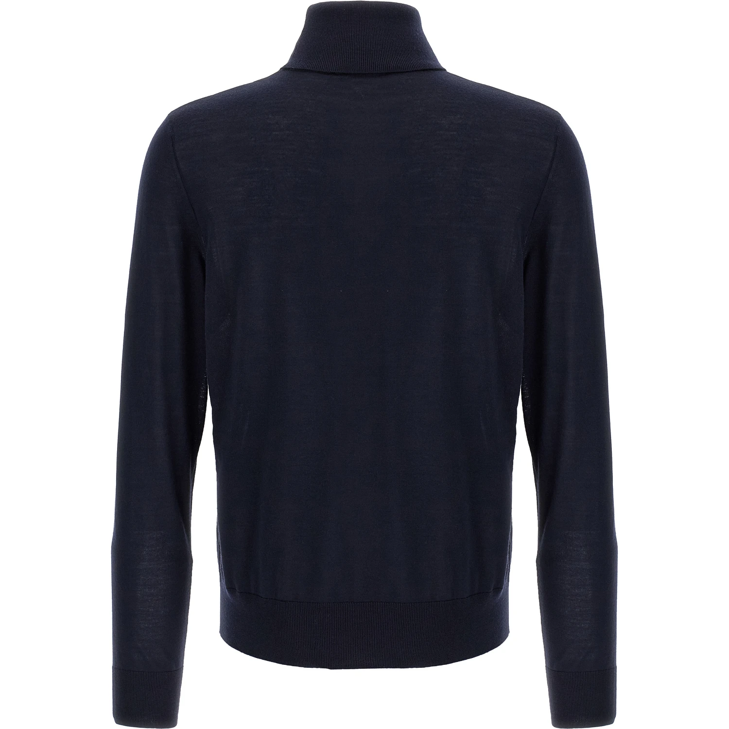 Blue Virgin Wool Cardigan
