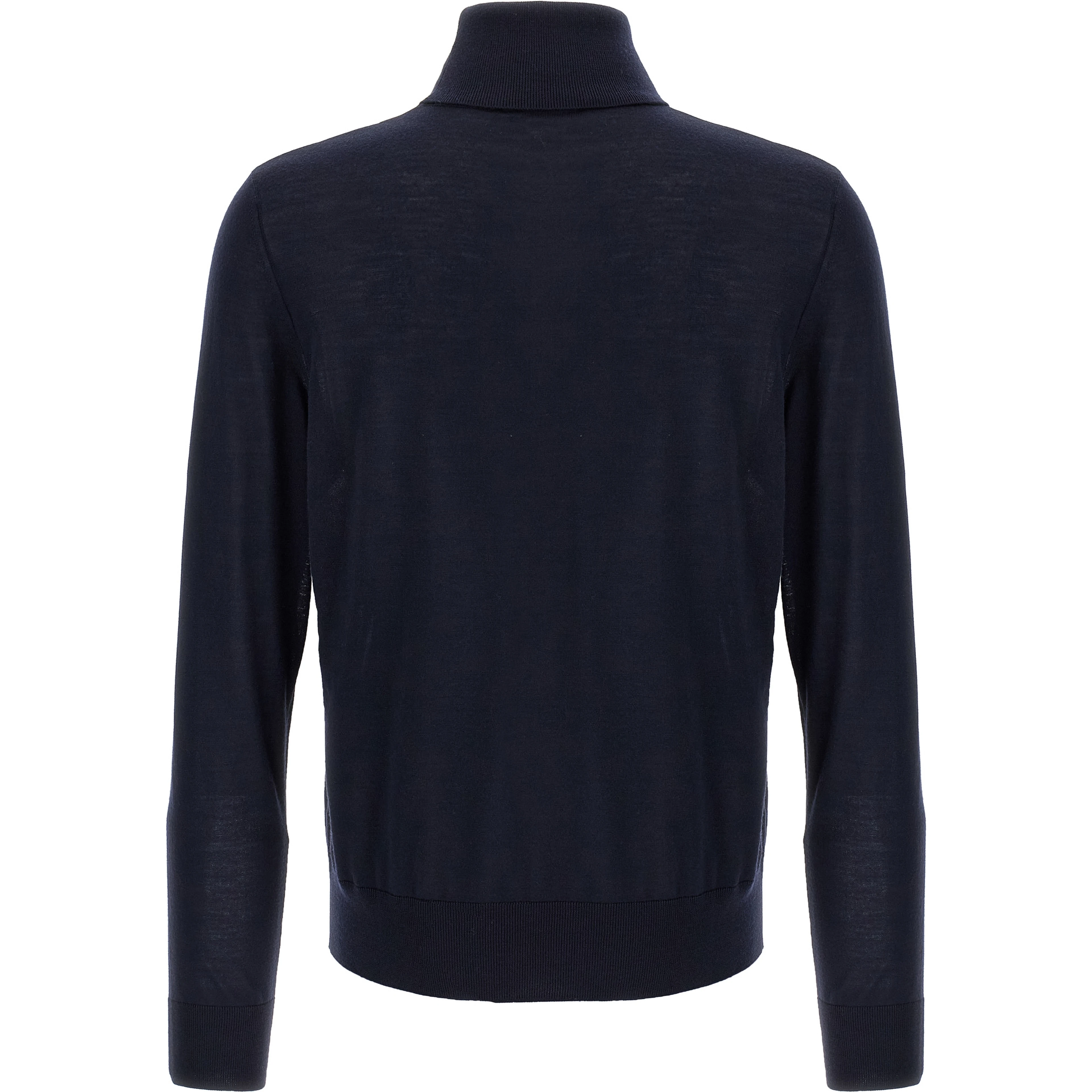 Blue Virgin Wool Cardigan