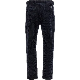 Blue Cotton Chino Pants