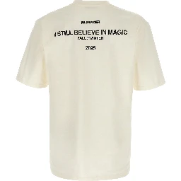 White Cotton Long Sleeve T-Shirt