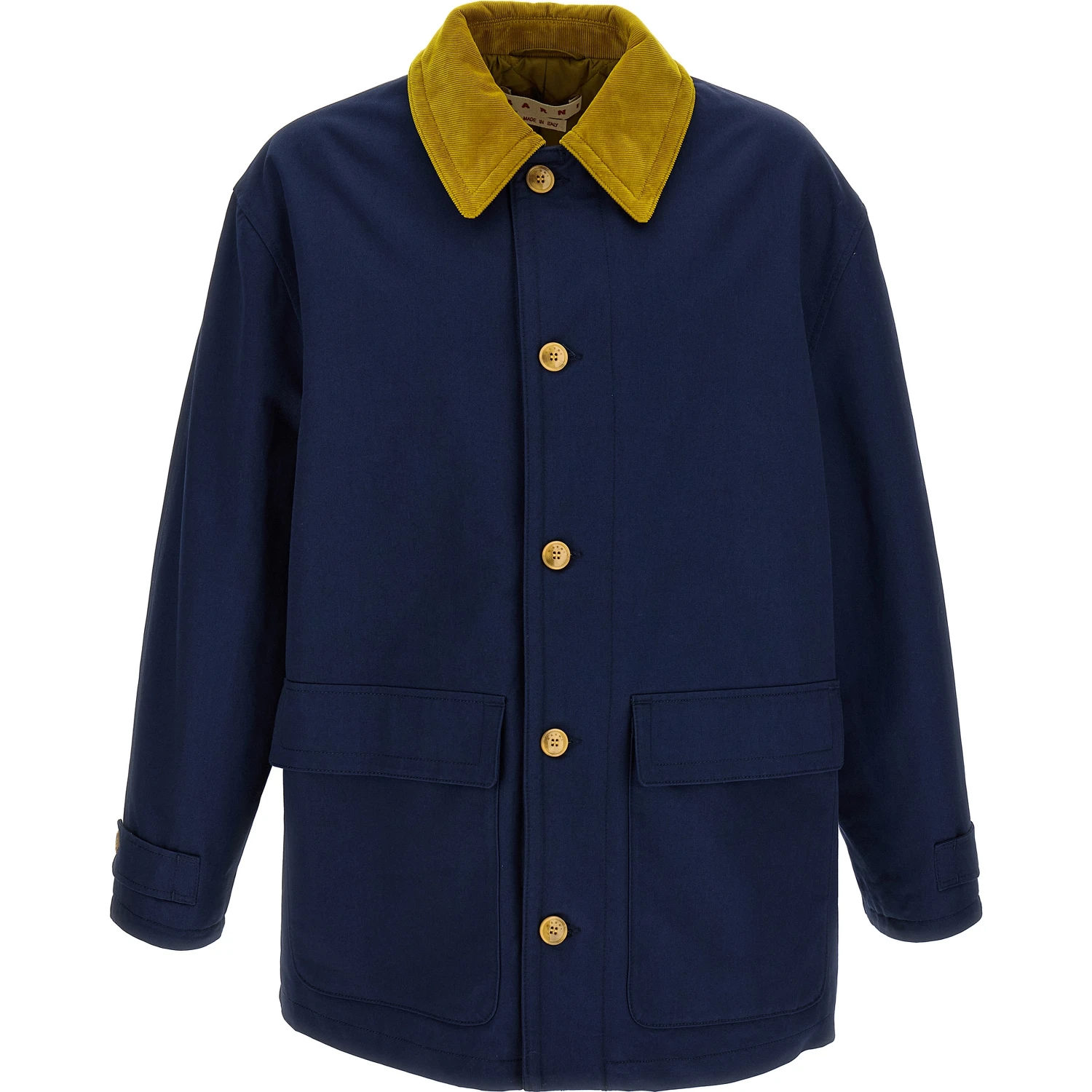 Blue Cotton Parka