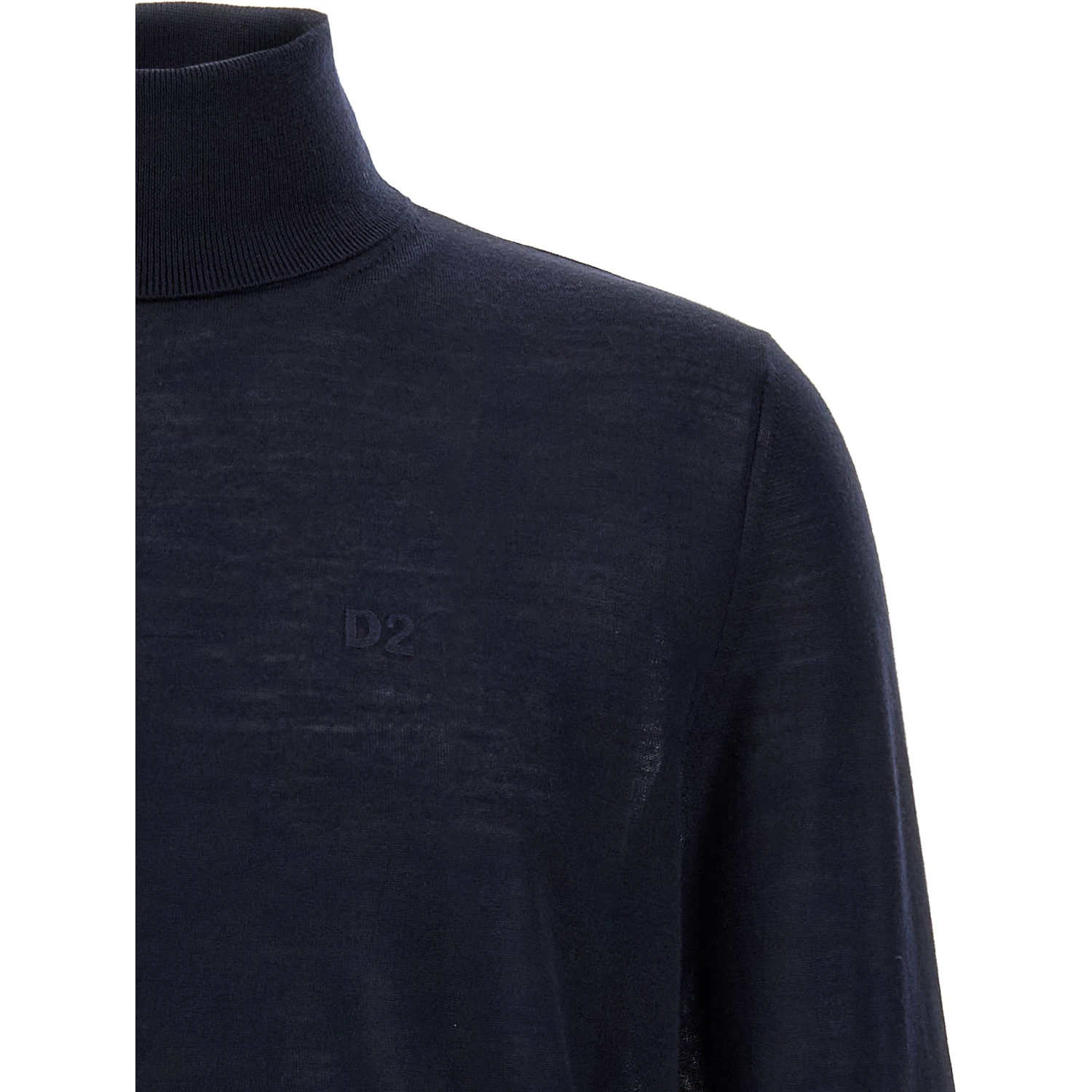 Blue Virgin Wool Cardigan