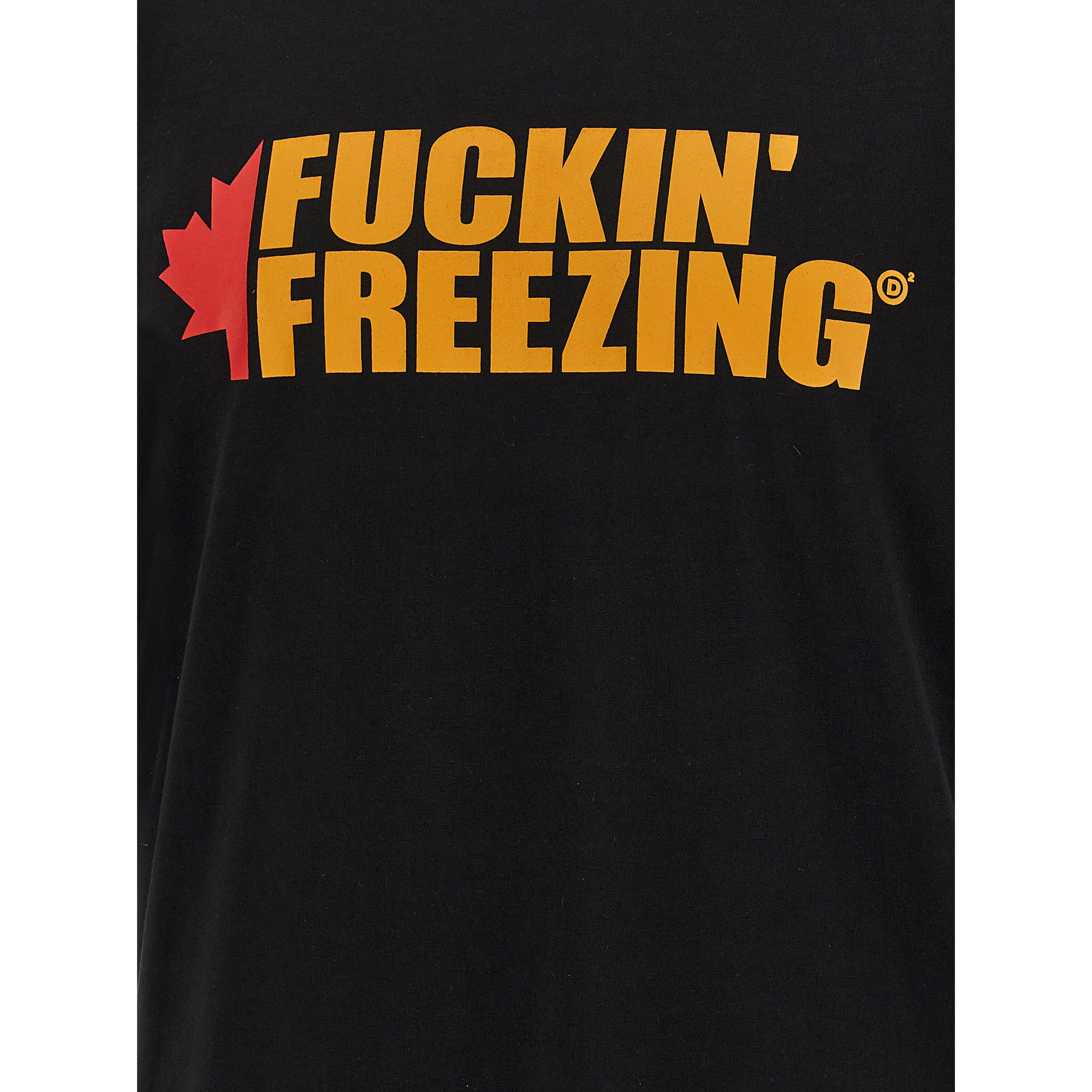 Black Cotton T-Shirt