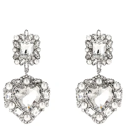 Silver Cotton Earrings