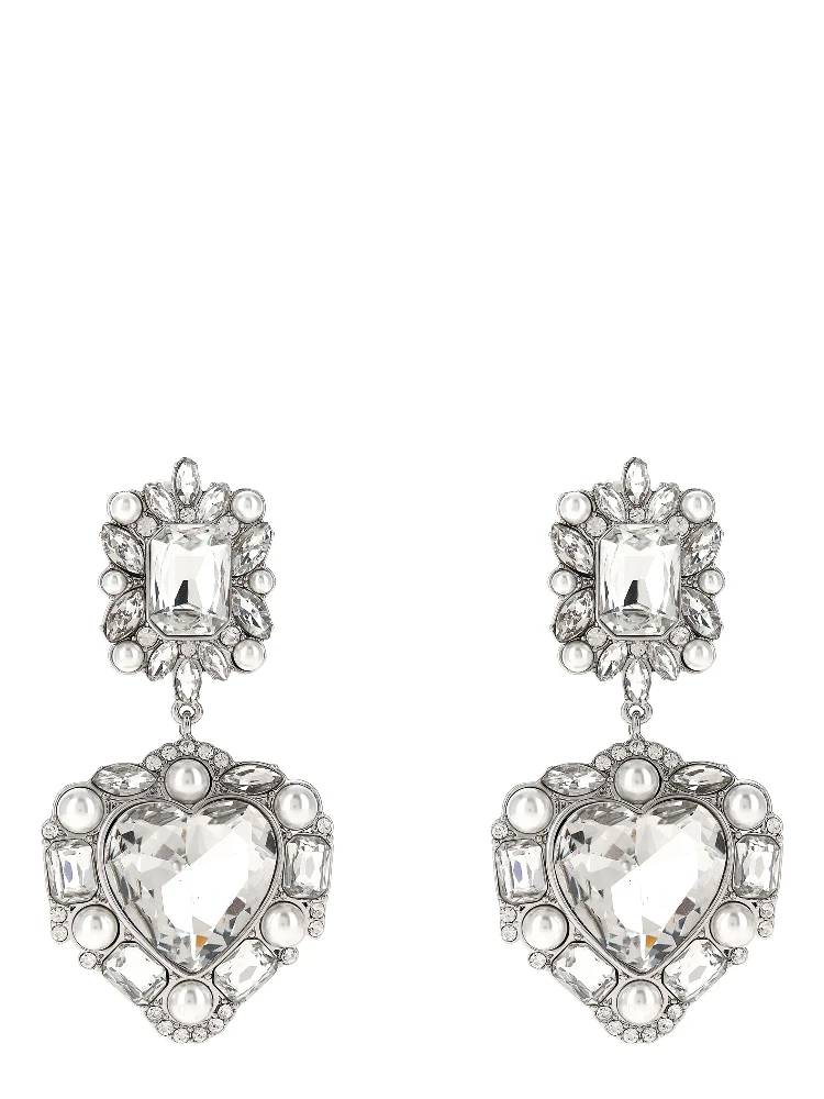 Silver Cotton Earrings