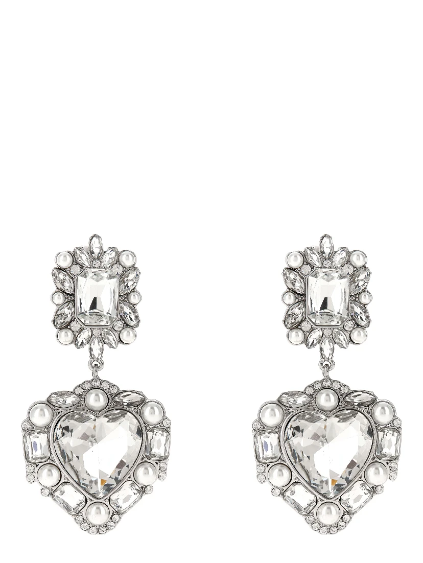 Silver Cotton Earrings