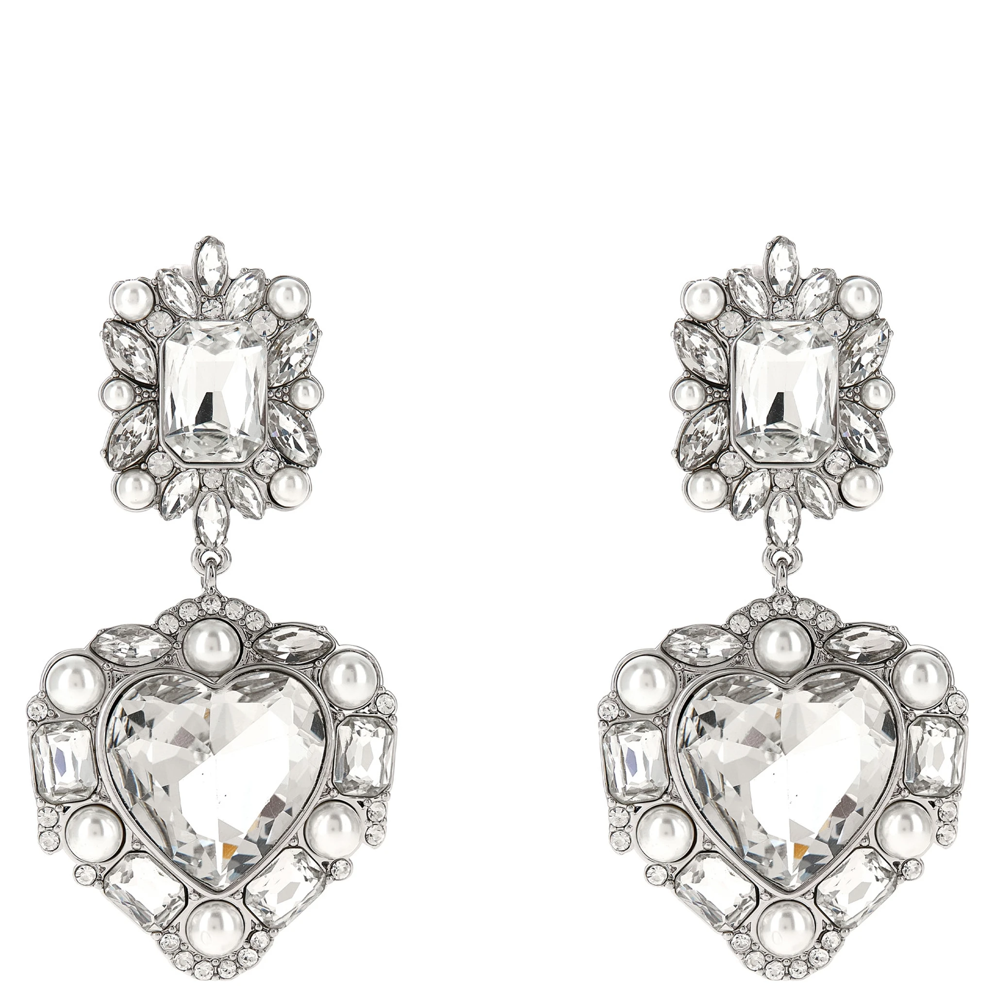 Silver Cotton Earrings