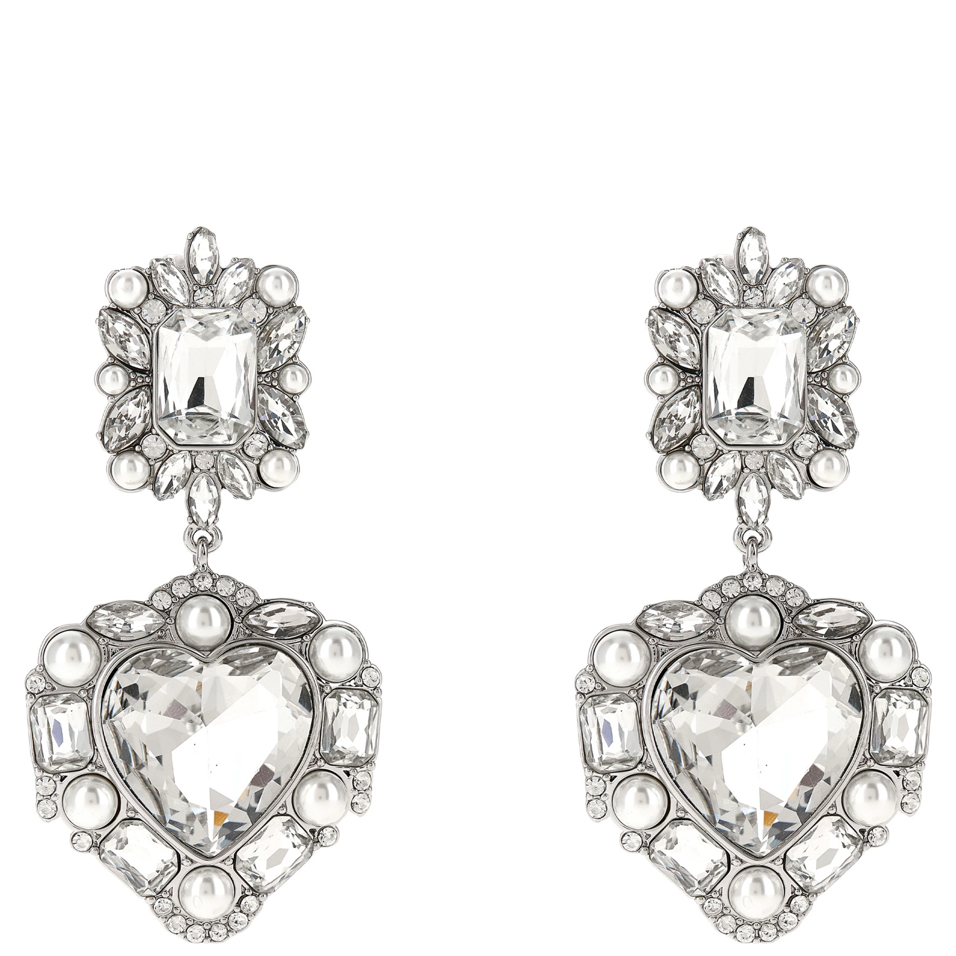 Silver Cotton Earrings