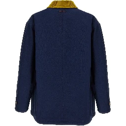 Blue Cotton Parka
