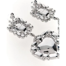 Silver Cotton Earrings