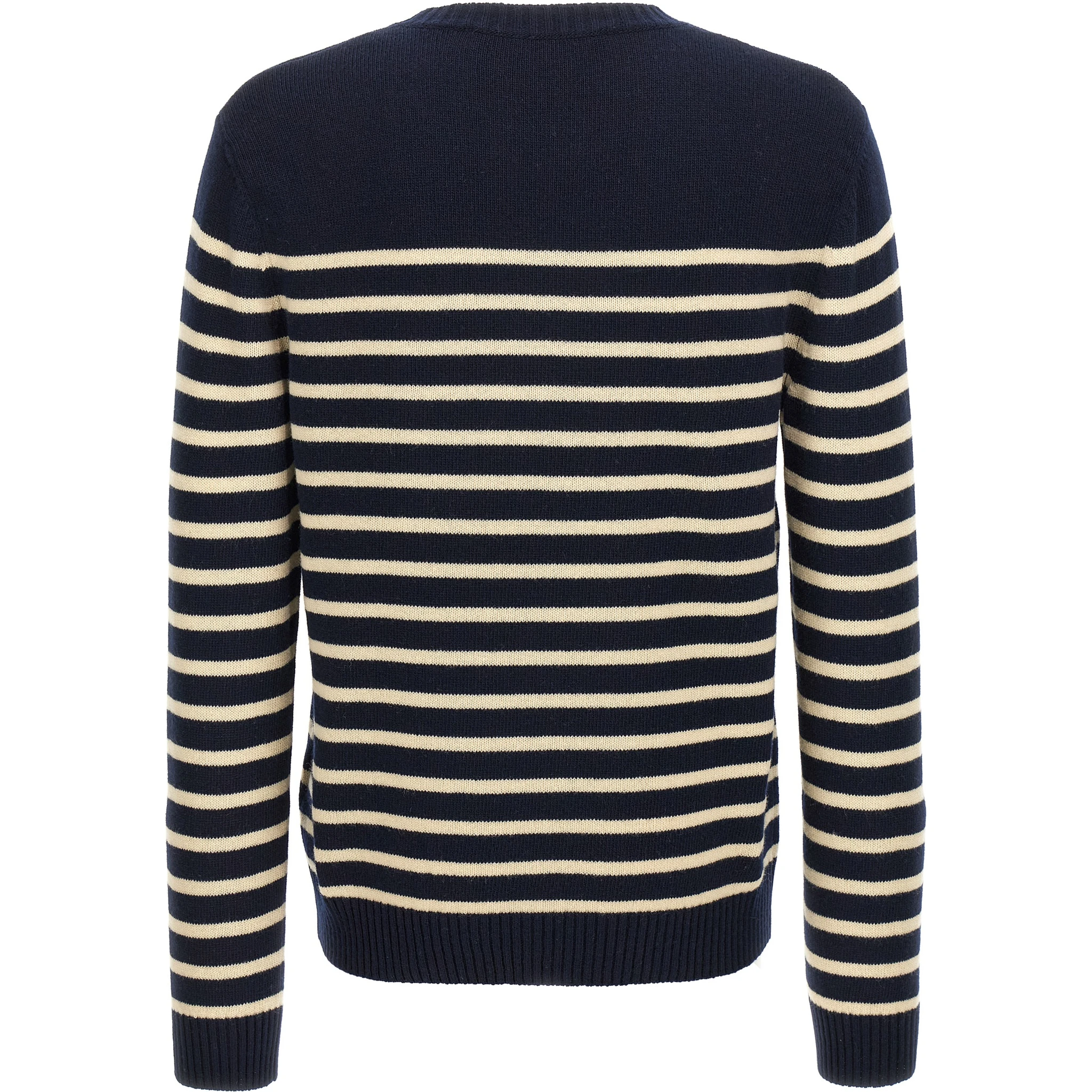 Blue Virgin Wool Cardigan