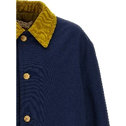 Blue Cotton Parka