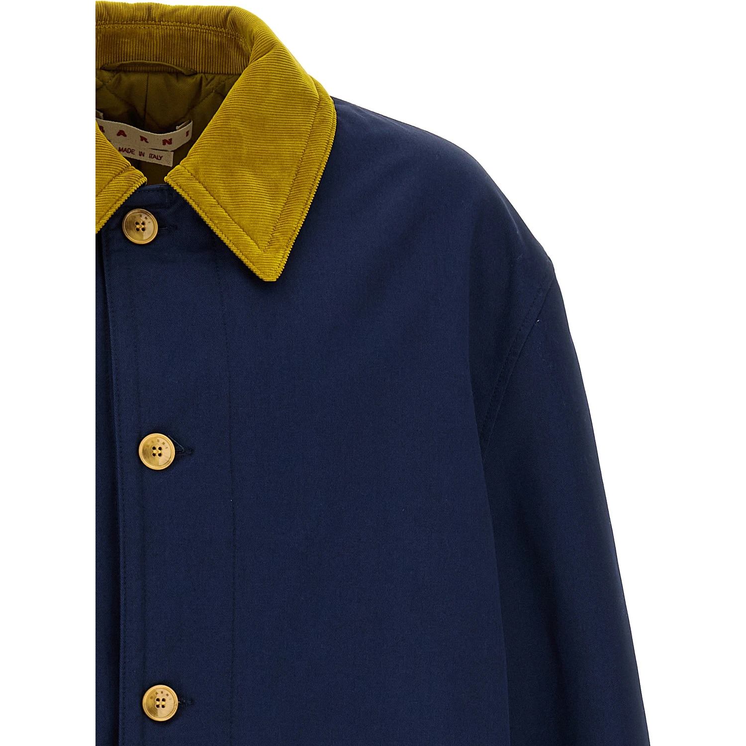 Blue Cotton Parka