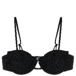 Black Viscose Bikini