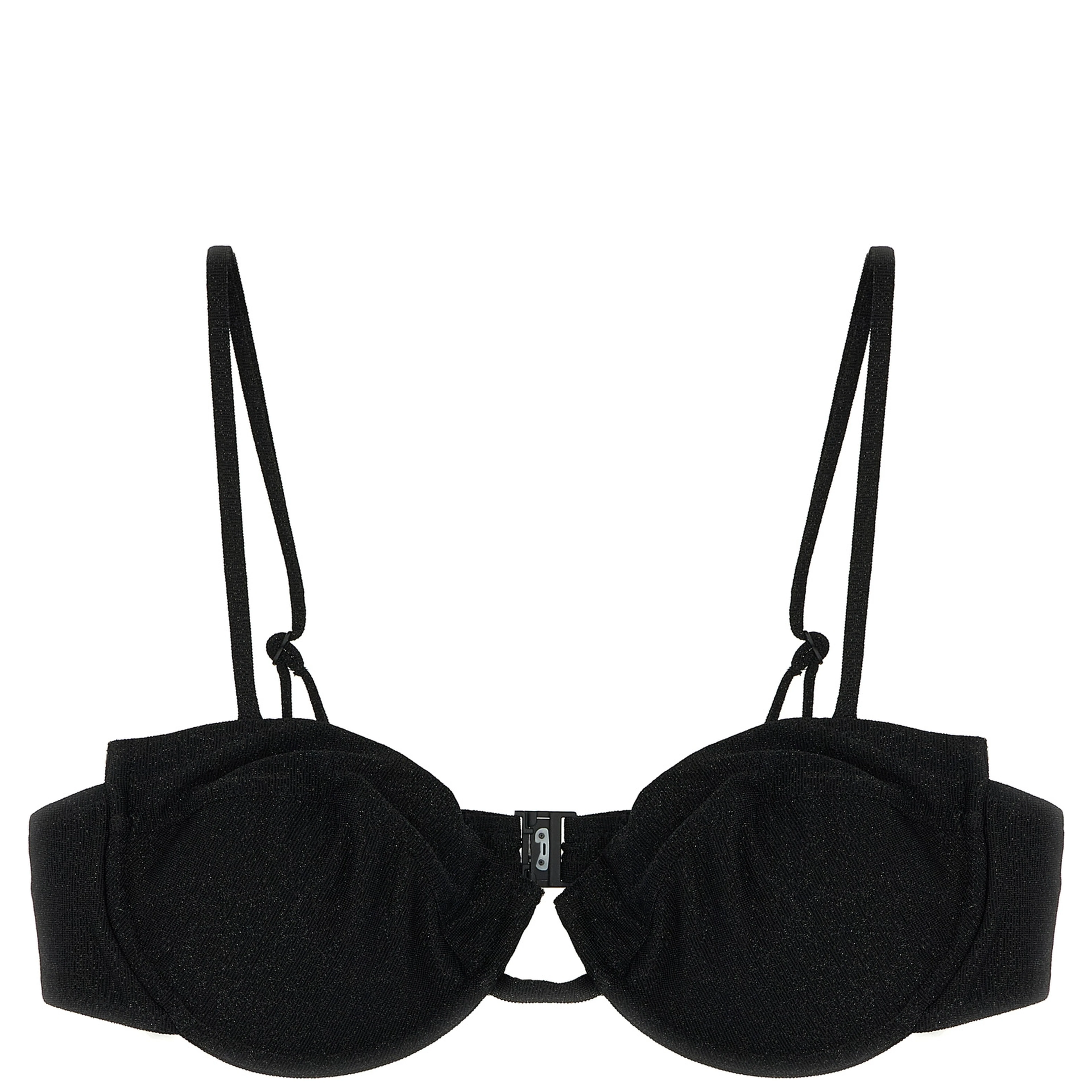 Black Viscose Bikini