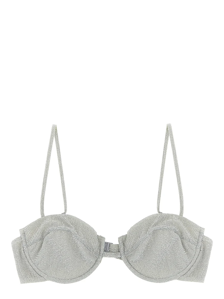 Silver Viscose Bikini