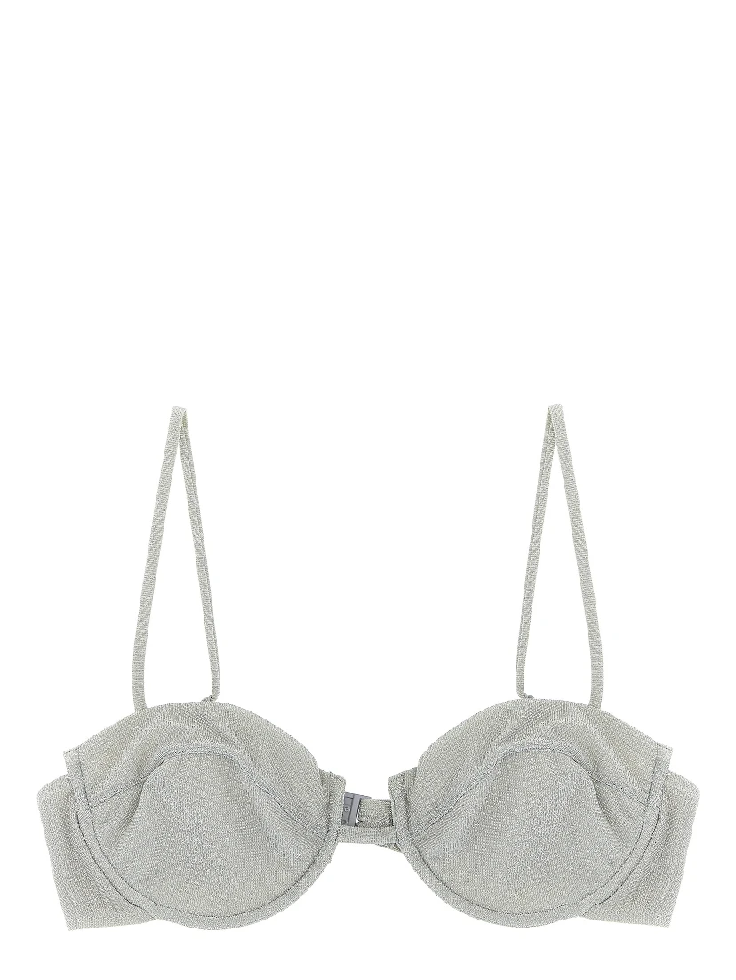 Silver Viscose Bikini
