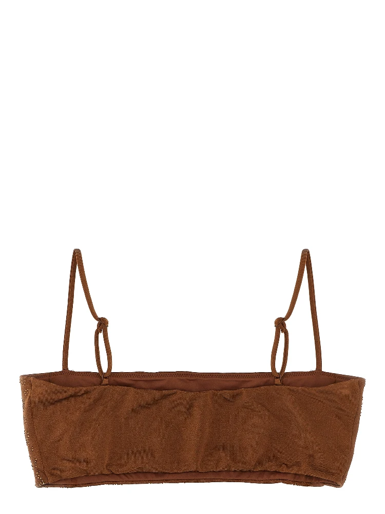 Brown Polyester Bikini alternative