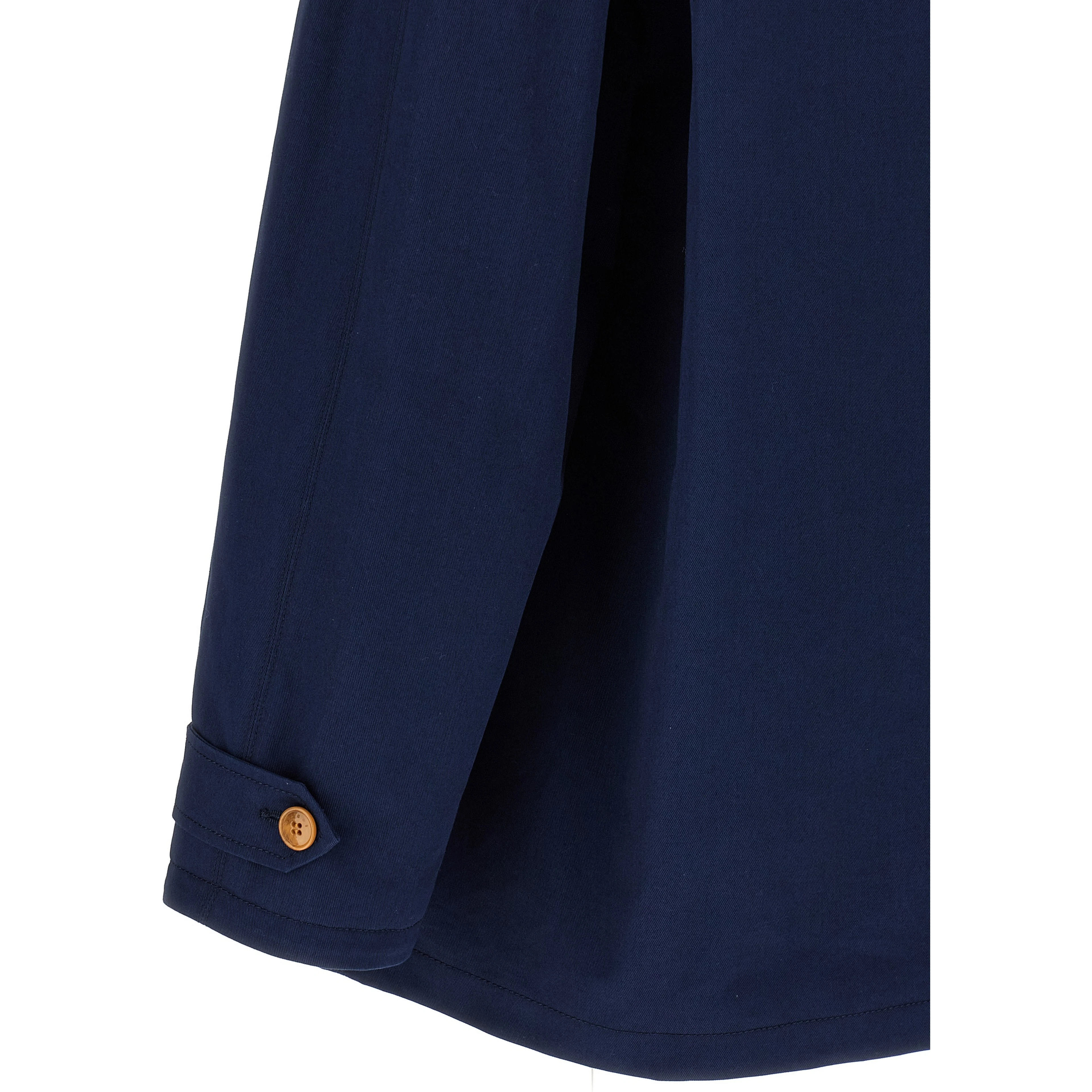 Blue Cotton Parka
