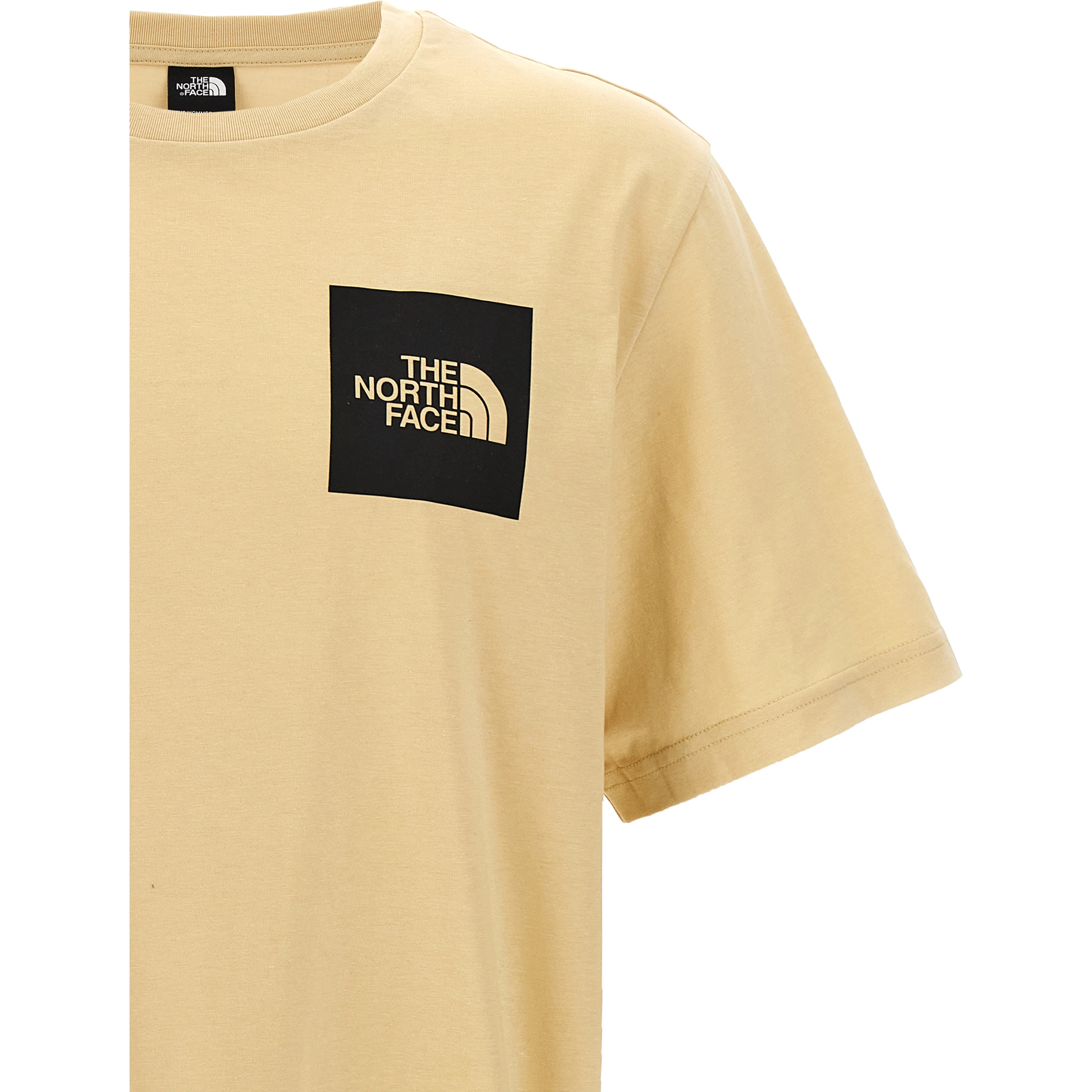 Beige Cotton T-Shirt