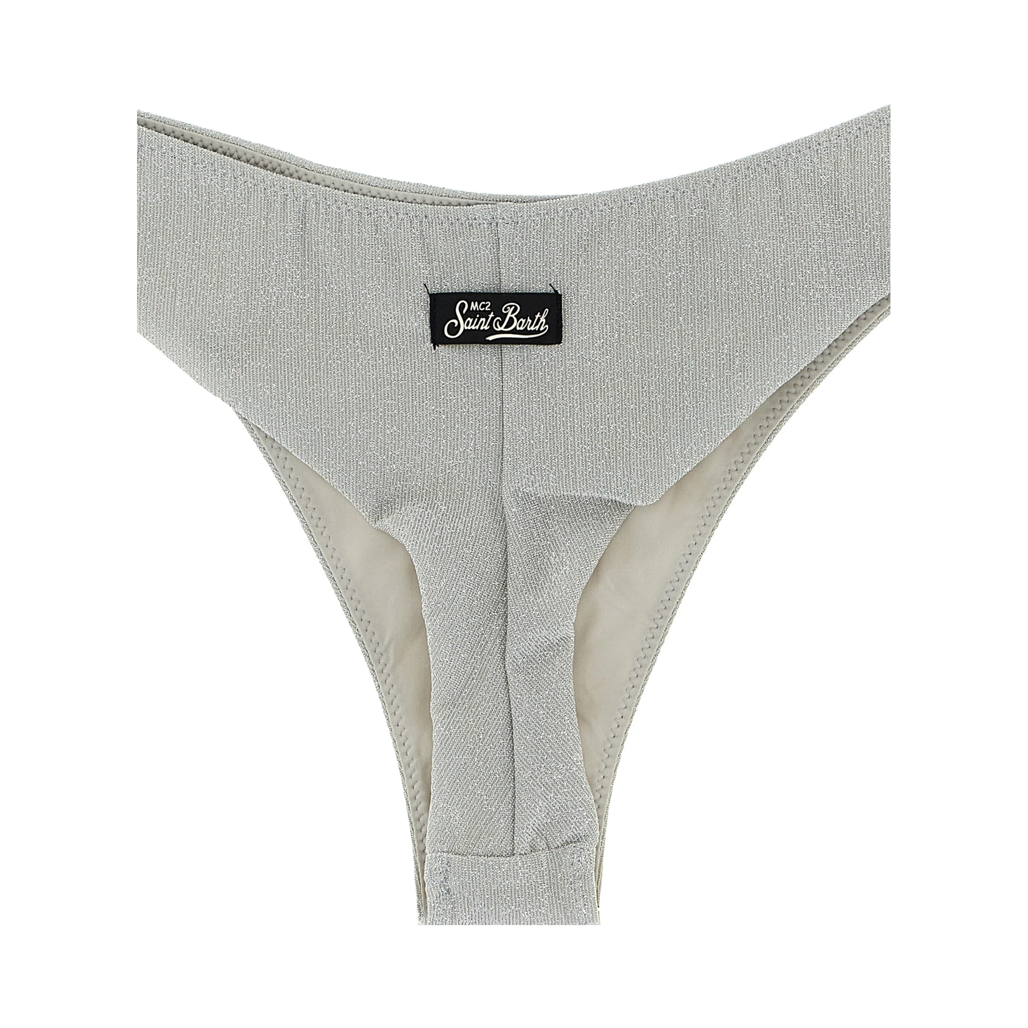 Silver Viscose Bikini