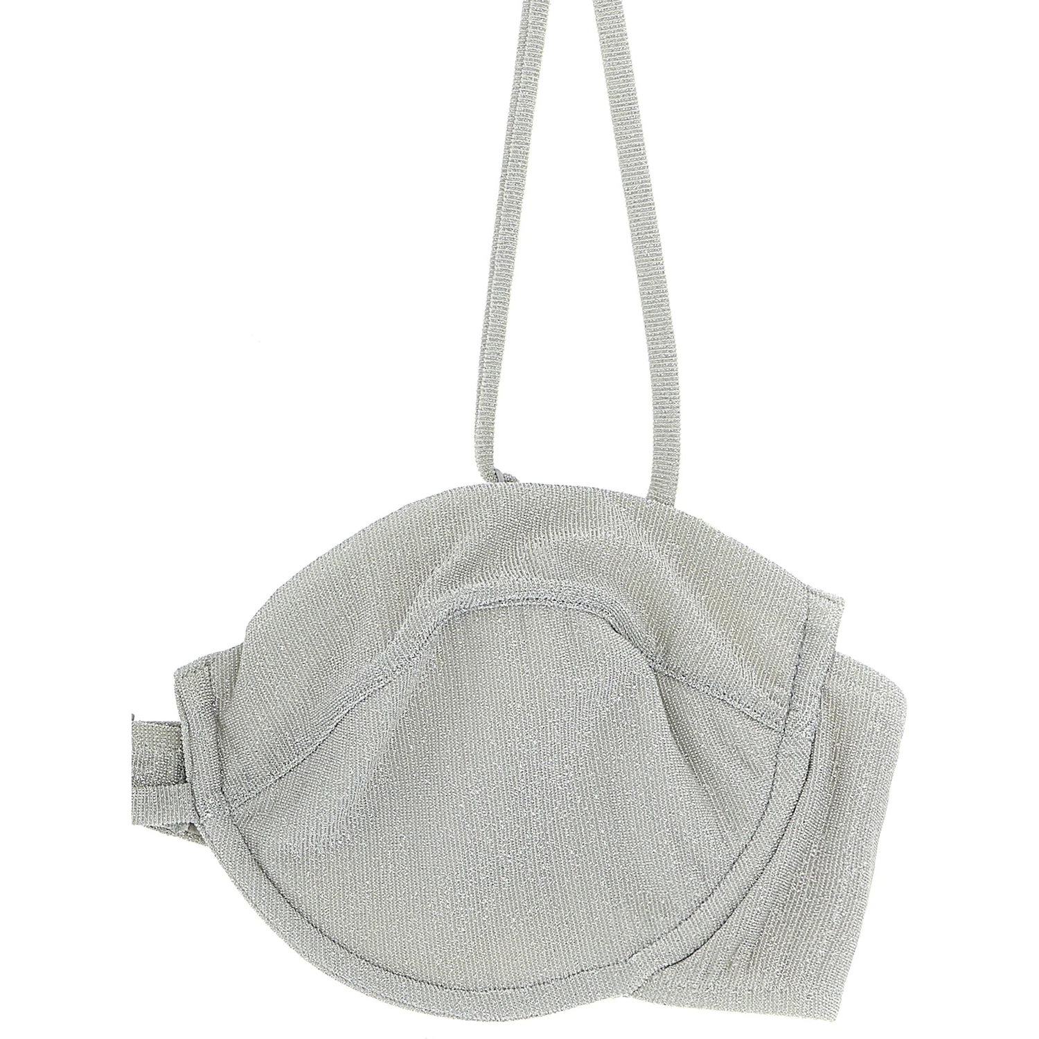 Silver Viscose Bikini