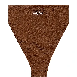Brown Polyester Bikini