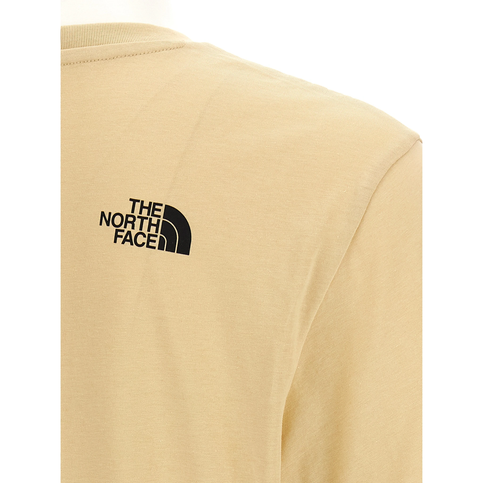 Beige Cotton T-Shirt