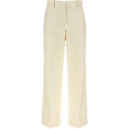 White Wool Dress Pants