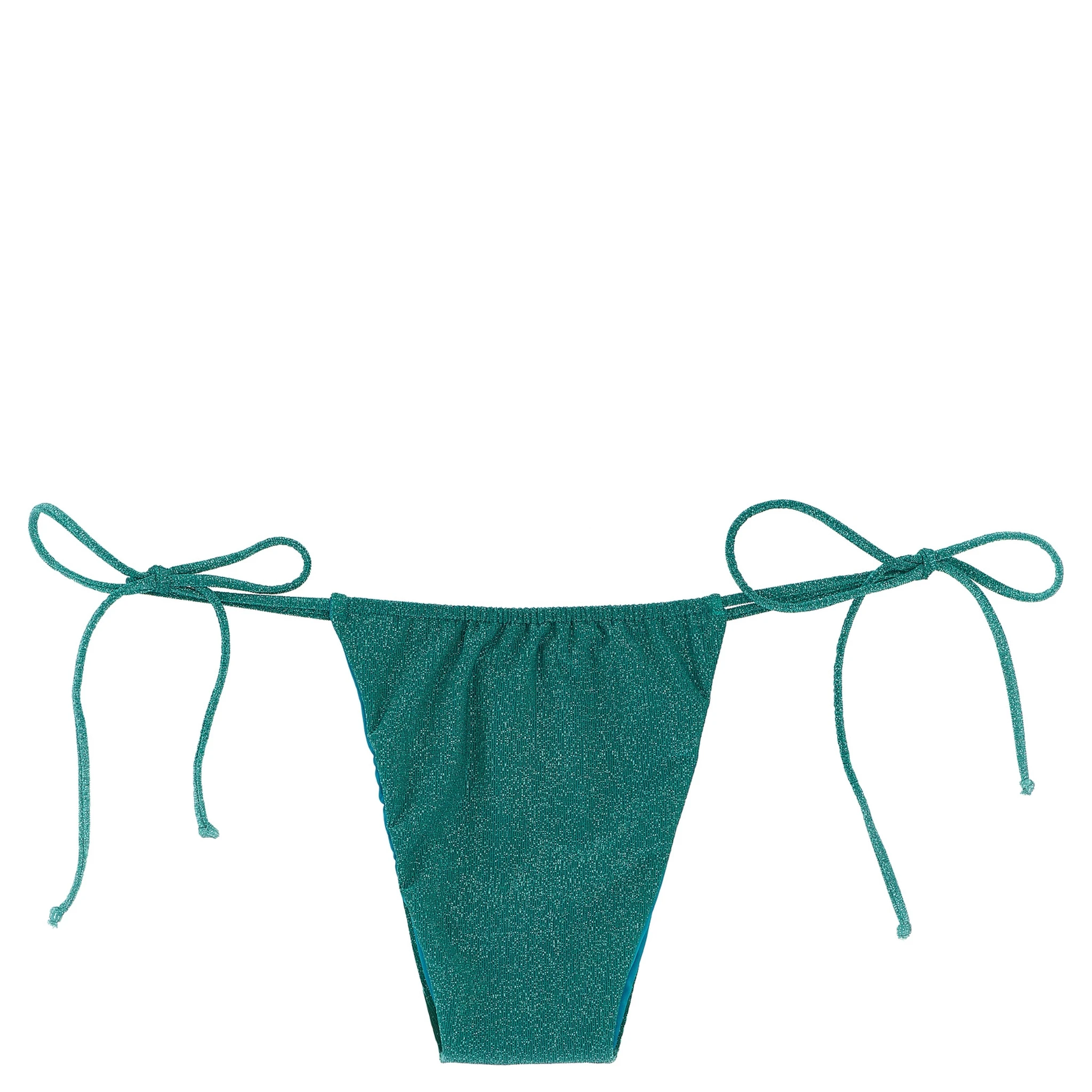 Bicolor Viscose Swim Briefs