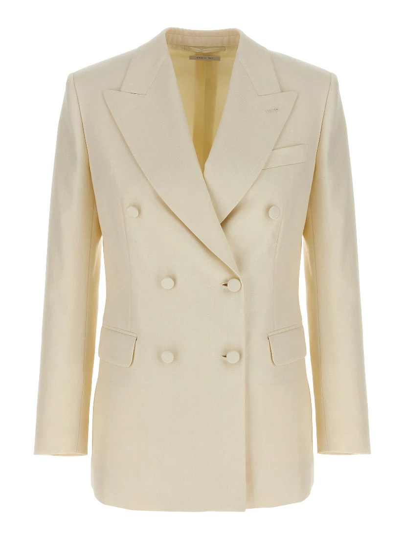 White Wool Blazer