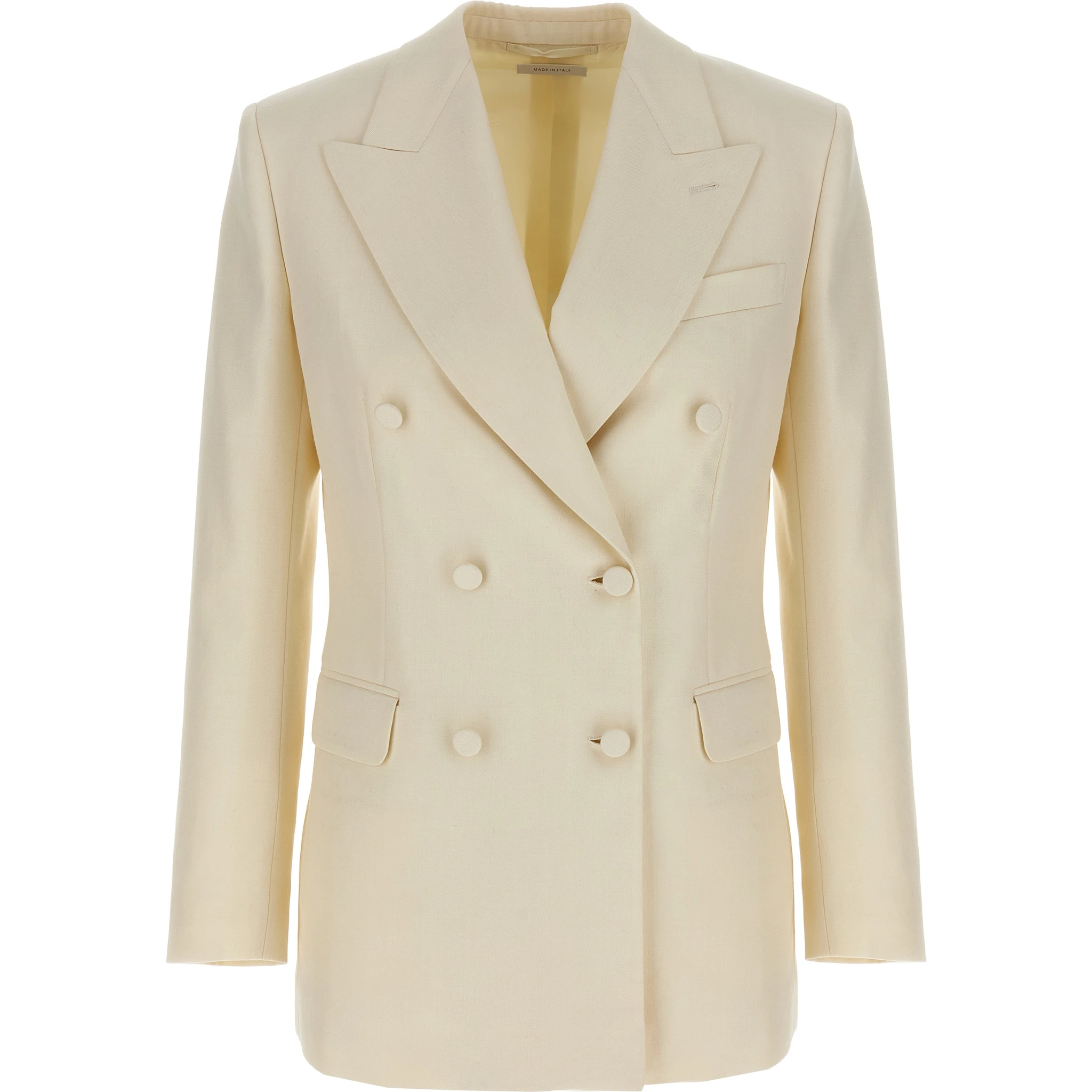 White Wool Blazer