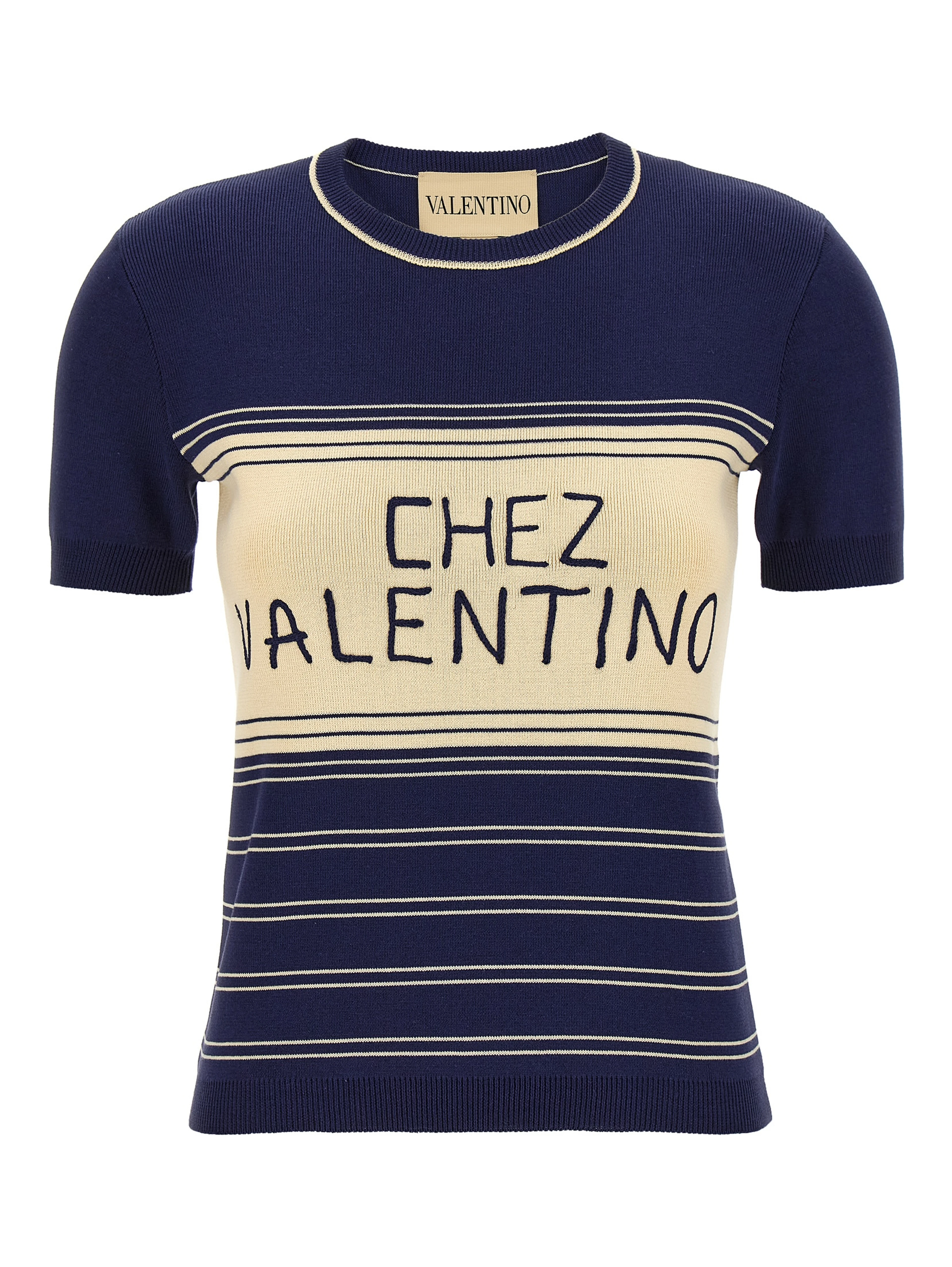Blue Cotton T-Shirt
