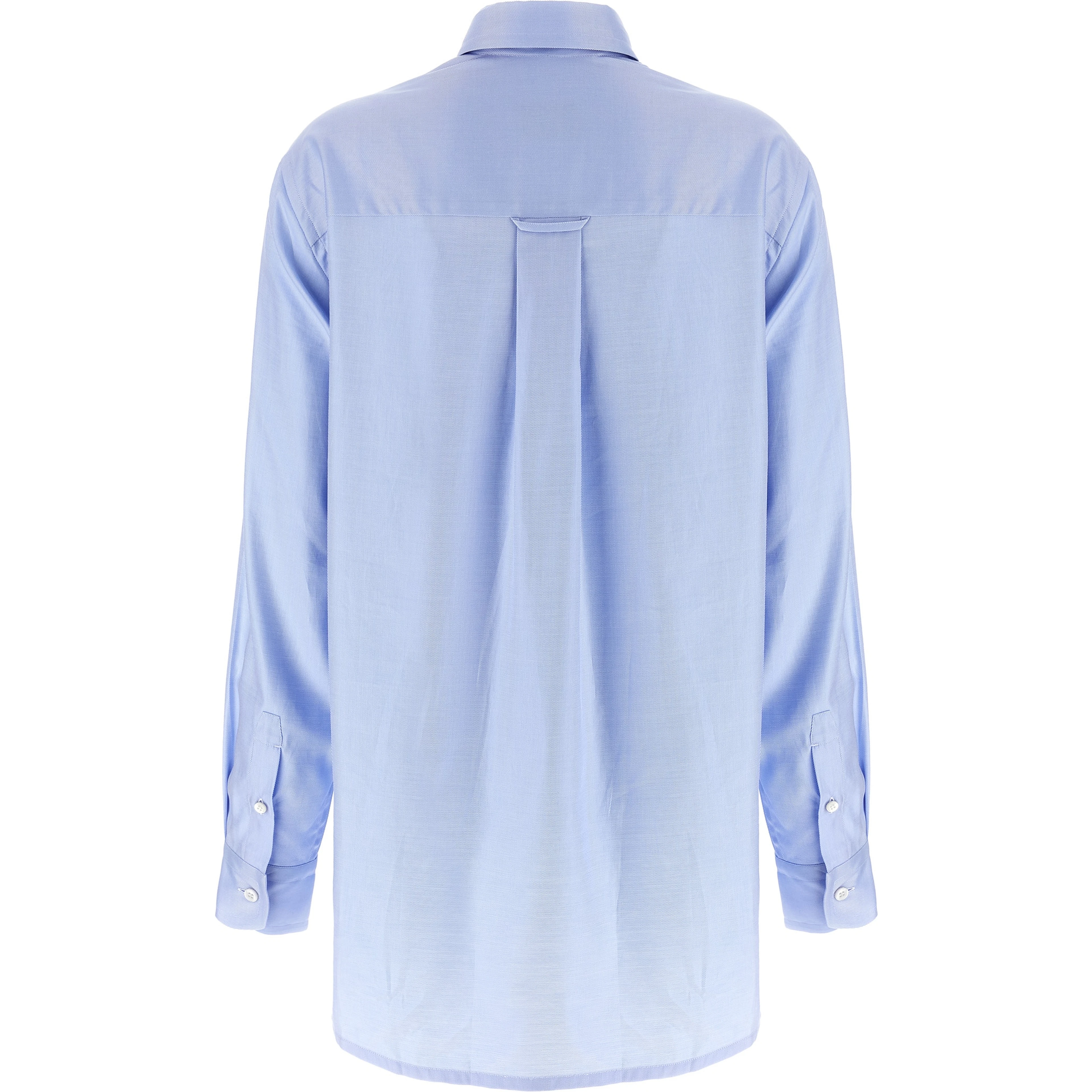 Blue Cotton Blouse
