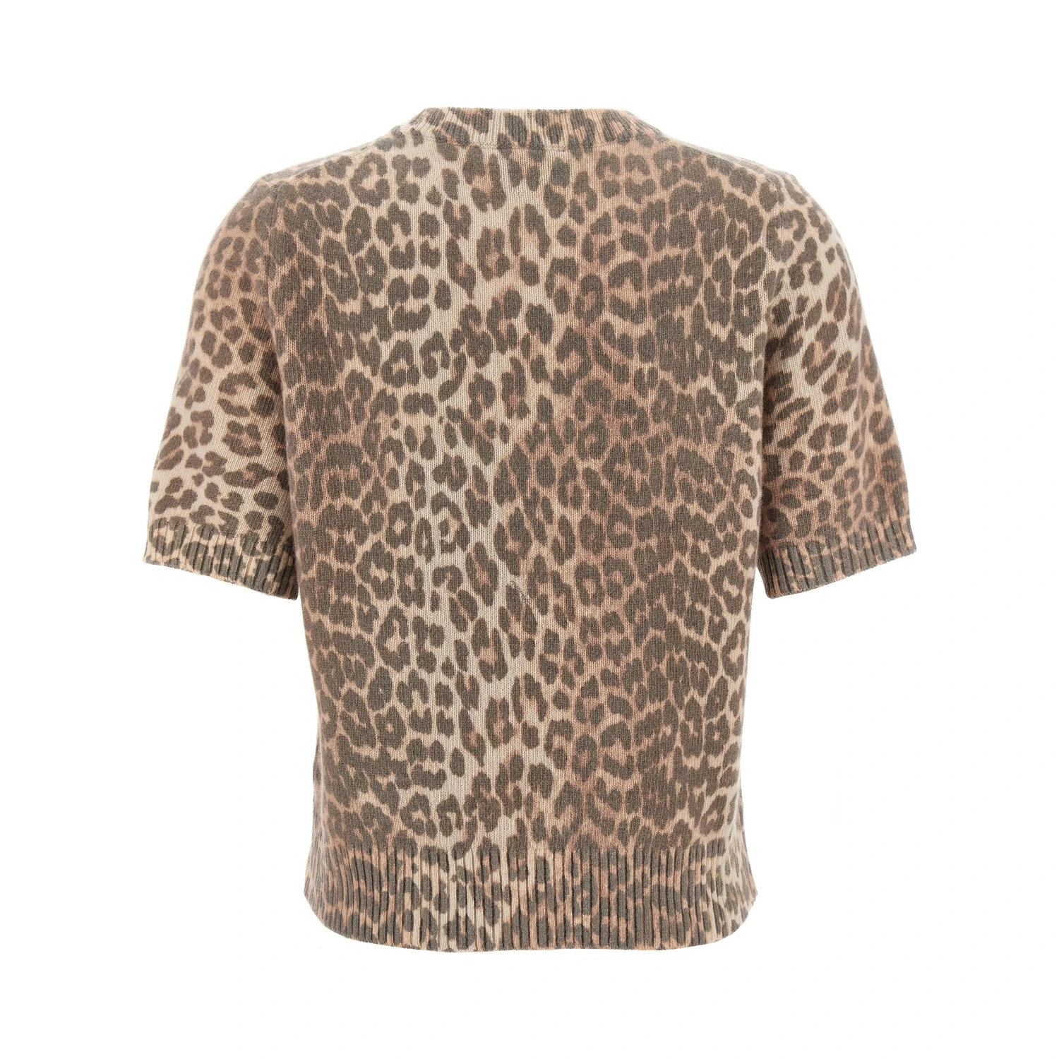 Brown Wool T-Shirt