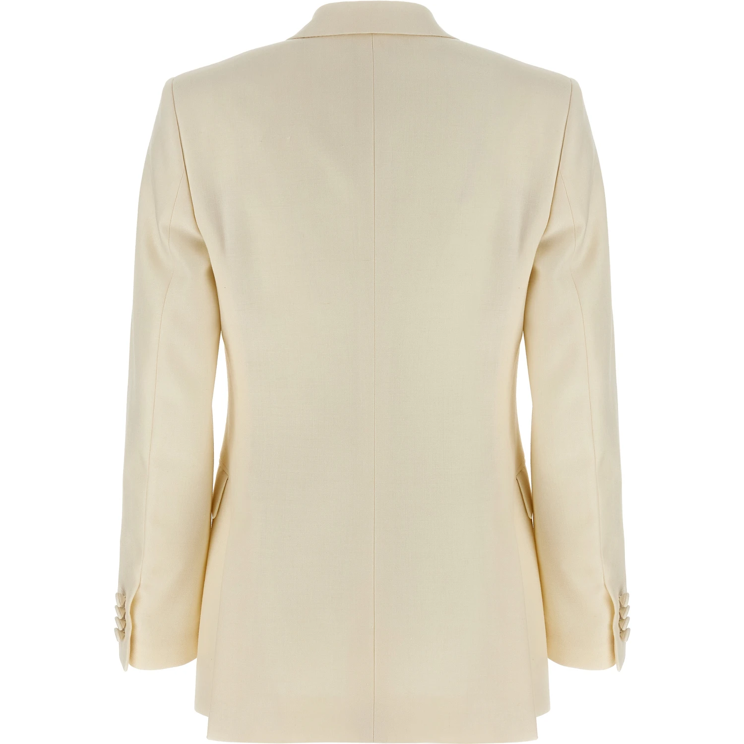 White Wool Blazer