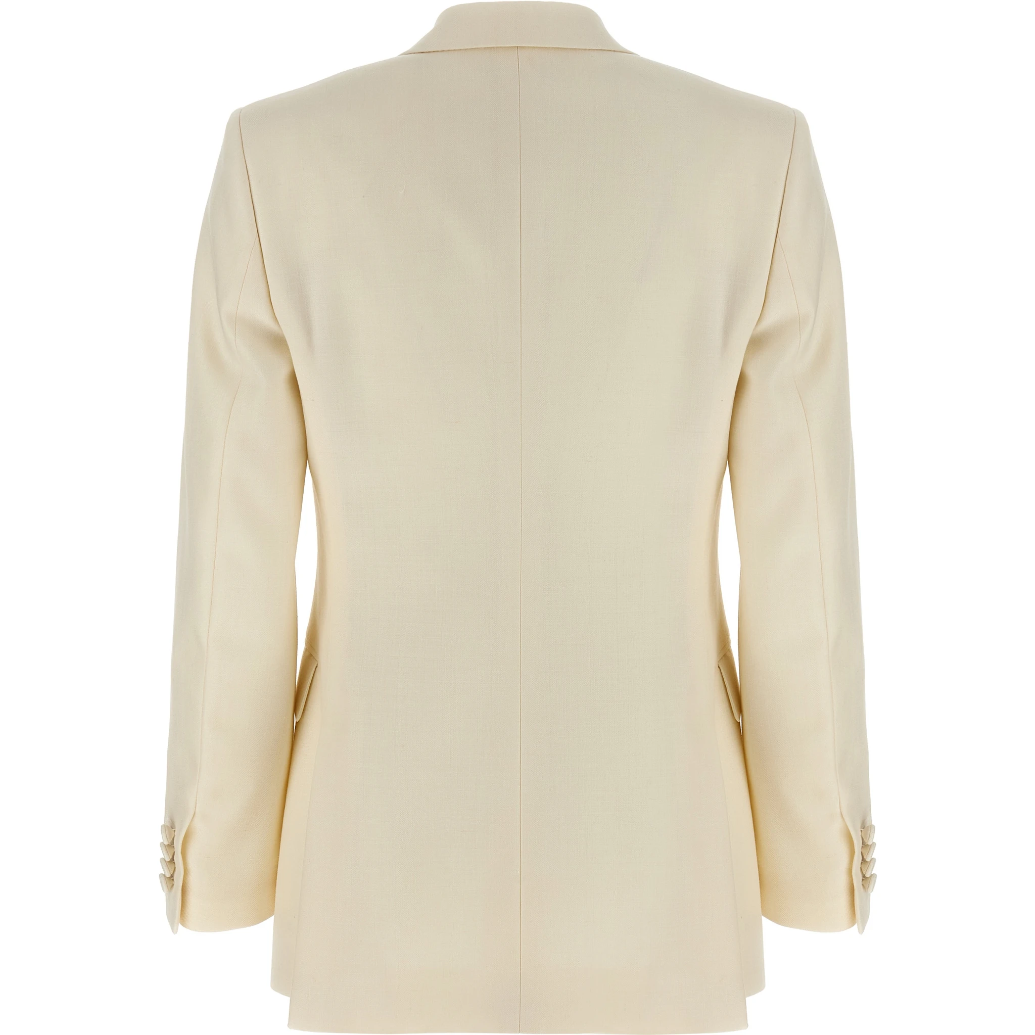 White Wool Blazer